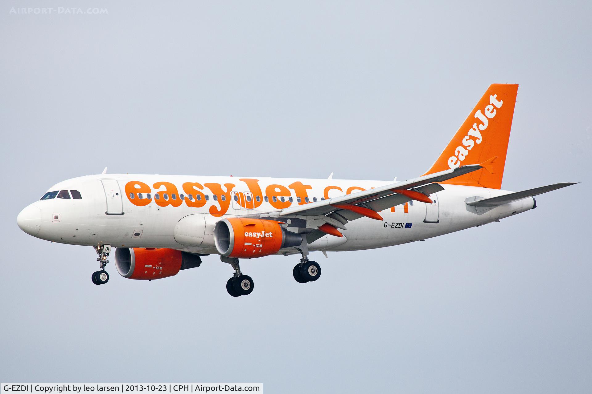 G-EZDI, 2008 Airbus A319-111 C/N 3537, Copenhagen 23.10.2013