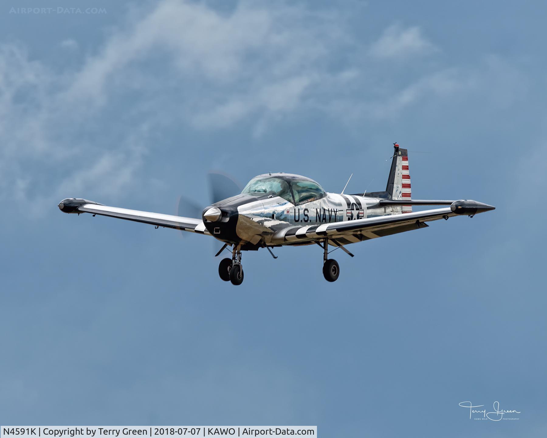 N4591K, 1948 Ryan Navion A C/N NAV-4-1591, 2018 Arlington Fly-In