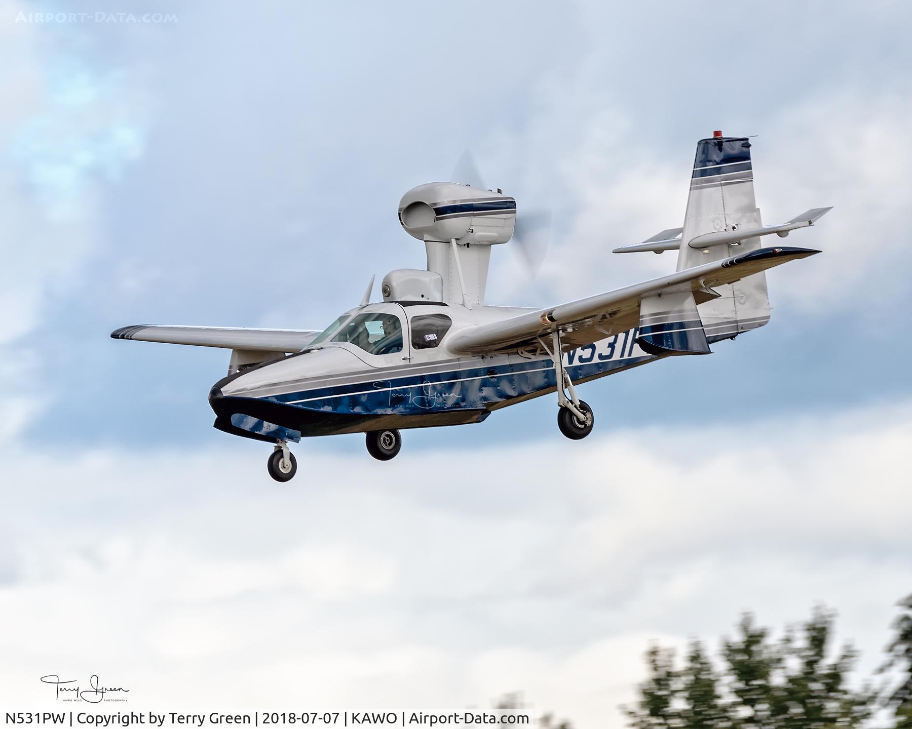 N531PW, 1972 Lake LA-4-200 Buccaneer C/N 531, 2018 Arlington Fly-In