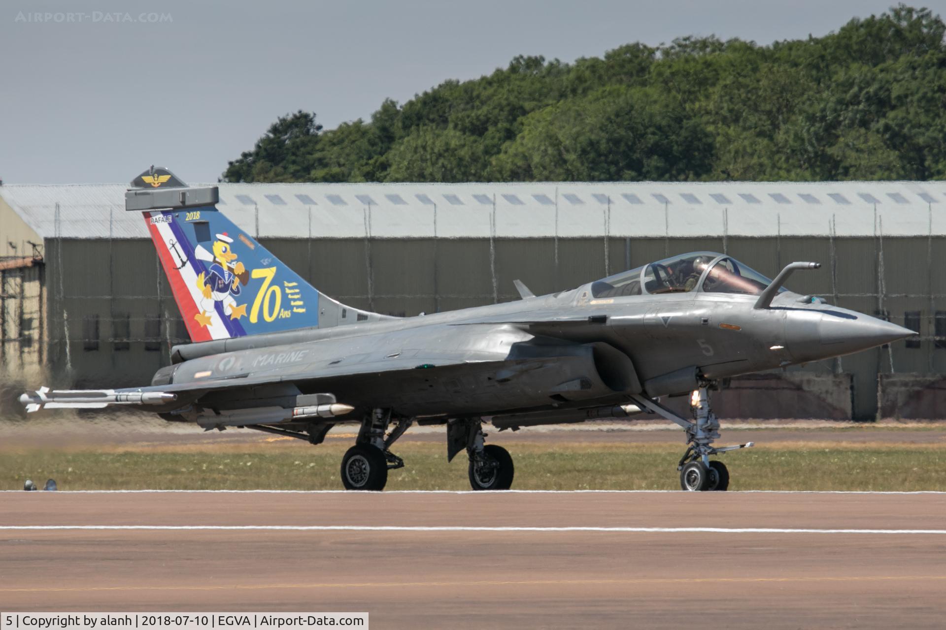 5, Dassault Rafale M C/N 5, With special markings at RIAT 2018