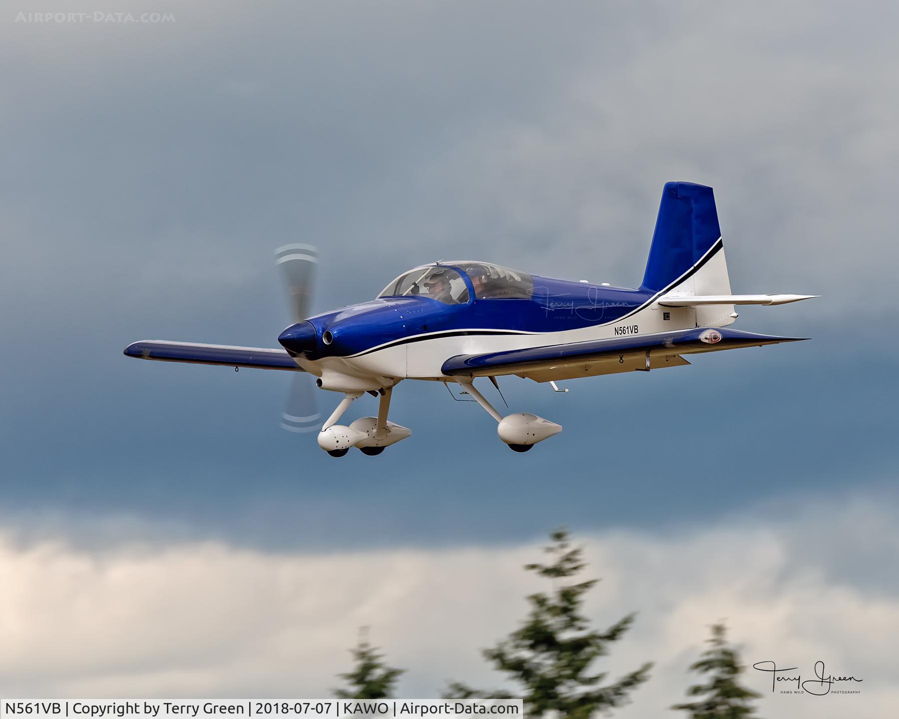 N561VB, 2015 Vans RV-9A C/N 91609, 2018 Arlington Fly-In