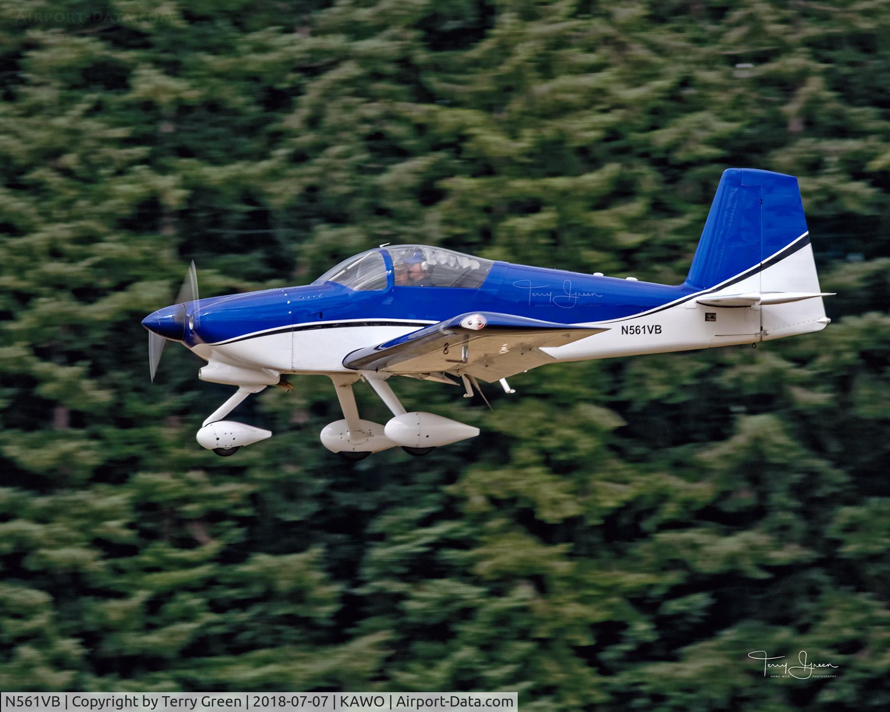 N561VB, 2015 Vans RV-9A C/N 91609, 2018 Arlington Fly-In