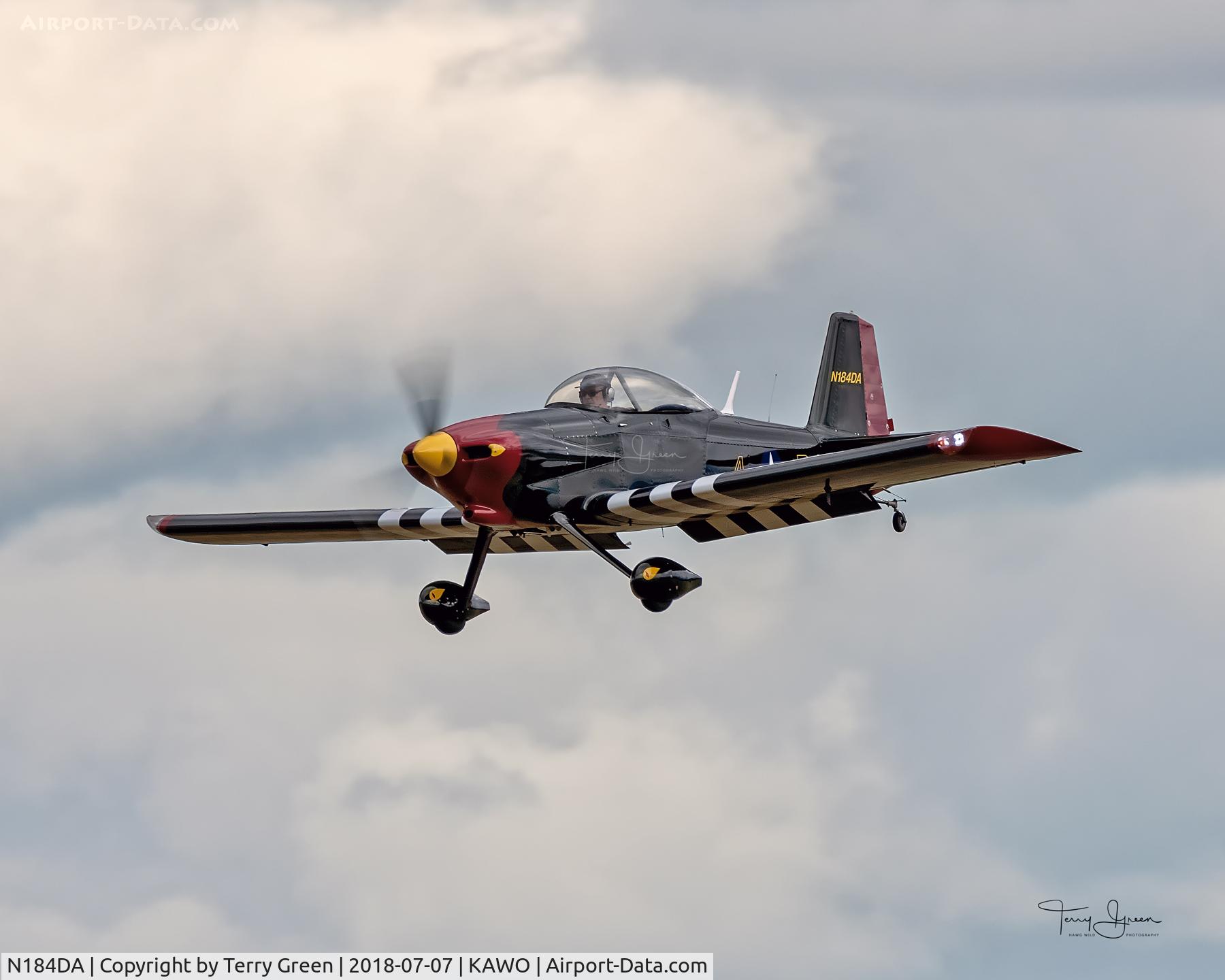 N184DA, 2000 Vans RV-4 C/N 2825, 2018 Arlington Fly-In