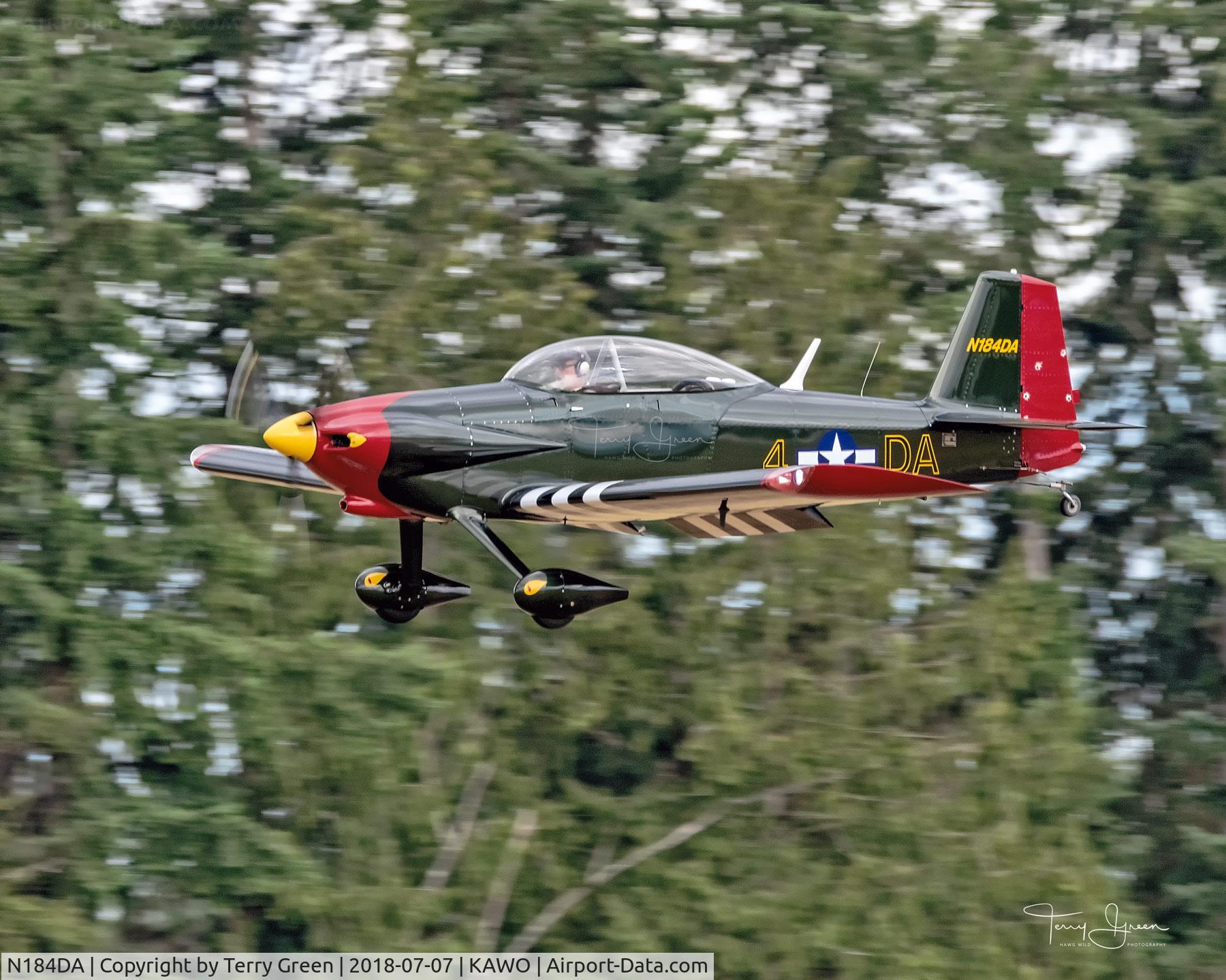 N184DA, 2000 Vans RV-4 C/N 2825, 2018 Arlington Fly-In