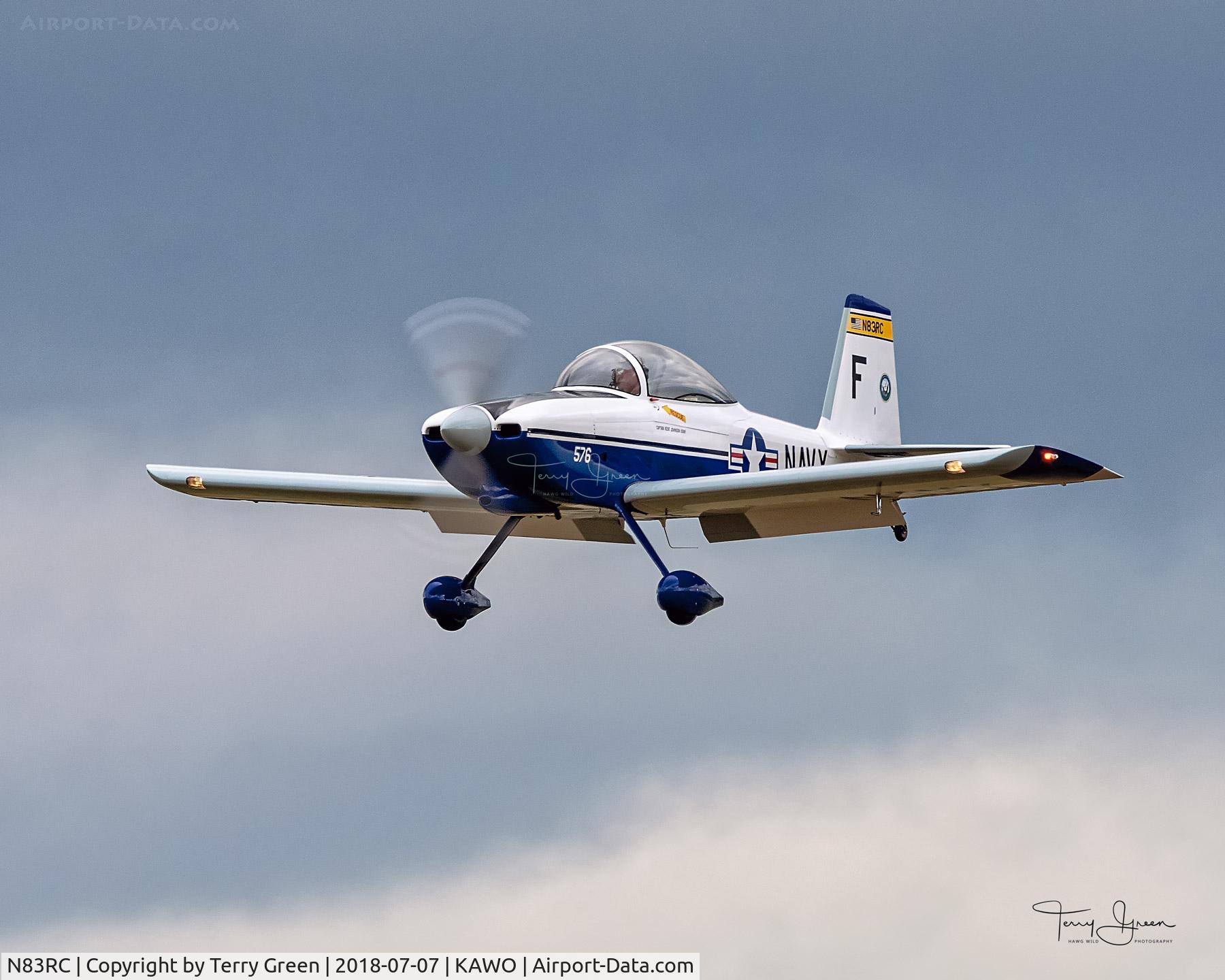N83RC, Vans RV-8 C/N 81883, 2018 Arlington Fly-In