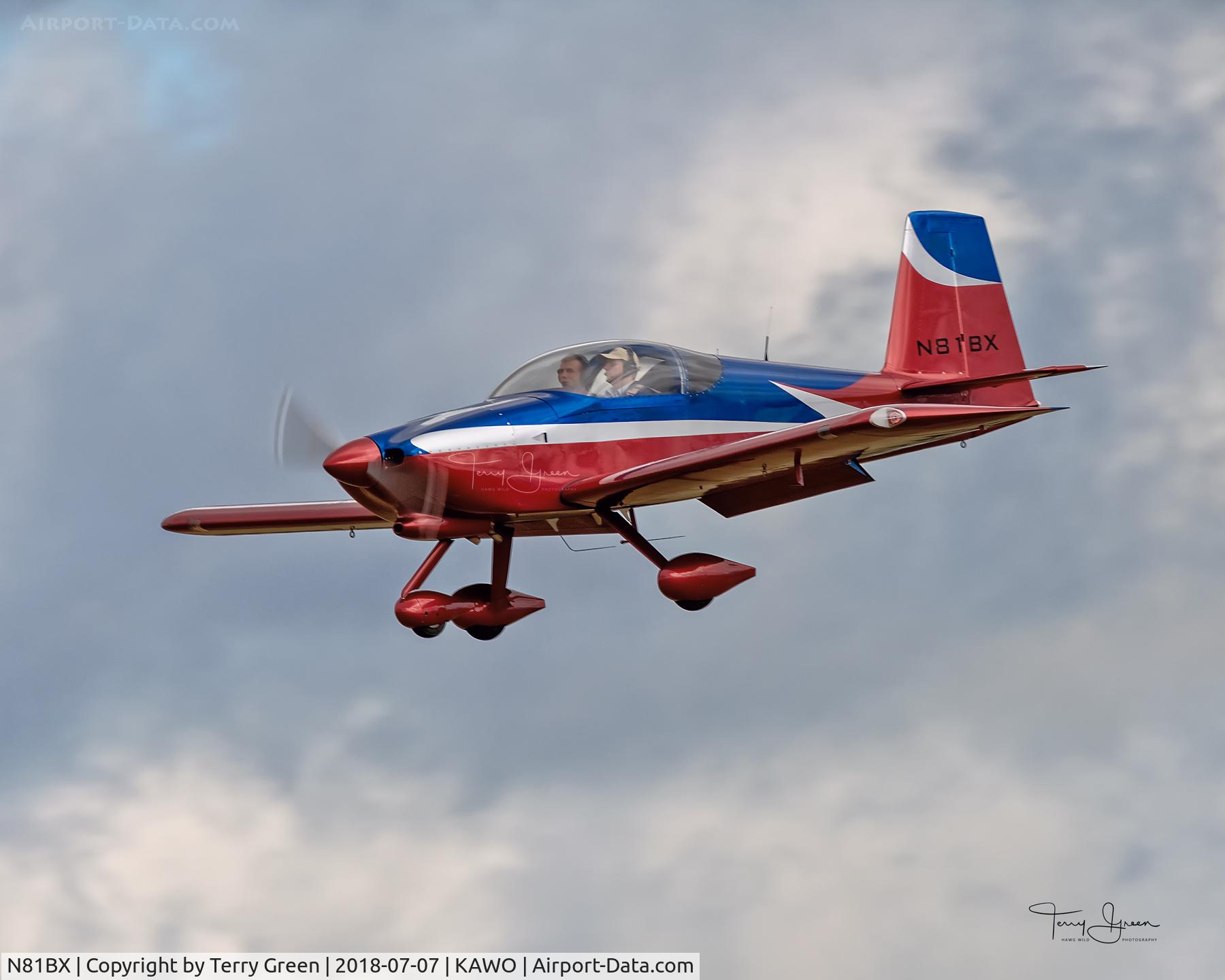N81BX, 2015 Vans RV-7A C/N 71776, 2018 Arlington Fly-In