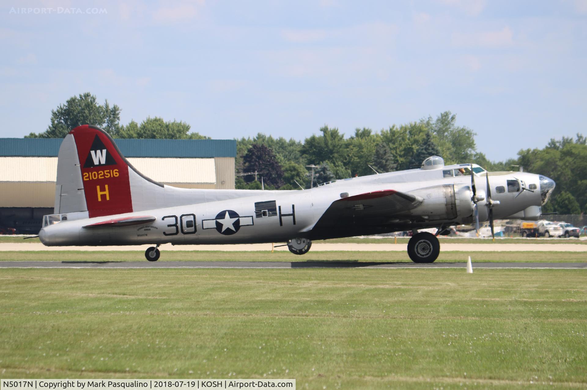N5017N, 1944 Lockheed/Vega (Boeing) B-17G-105-VE Flying Fortress C/N 8649, Boeing B-17G