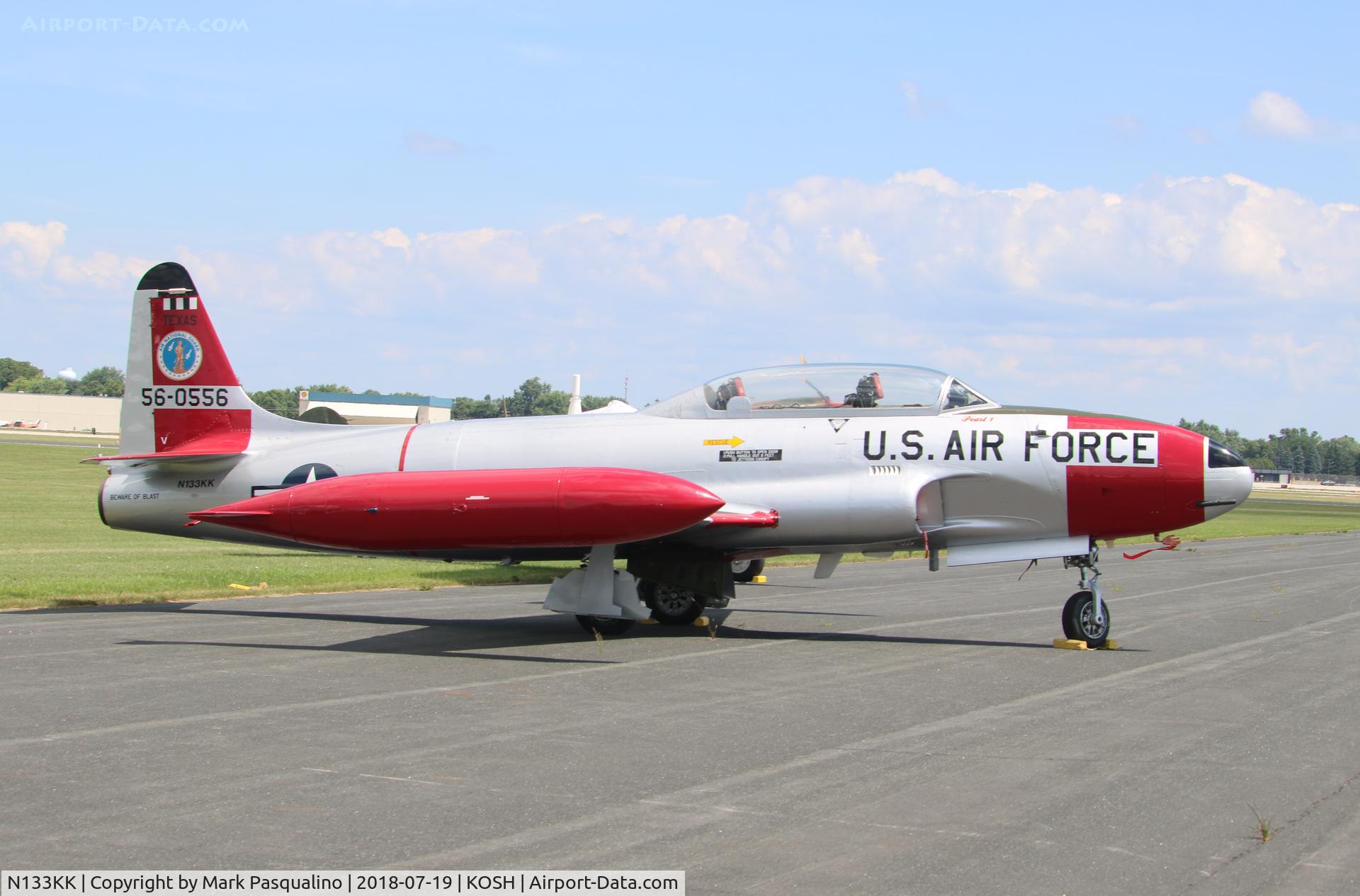 N133KK, Canadair T-33AN Silver Star 3 C/N T33-556, Canadair T-33AN