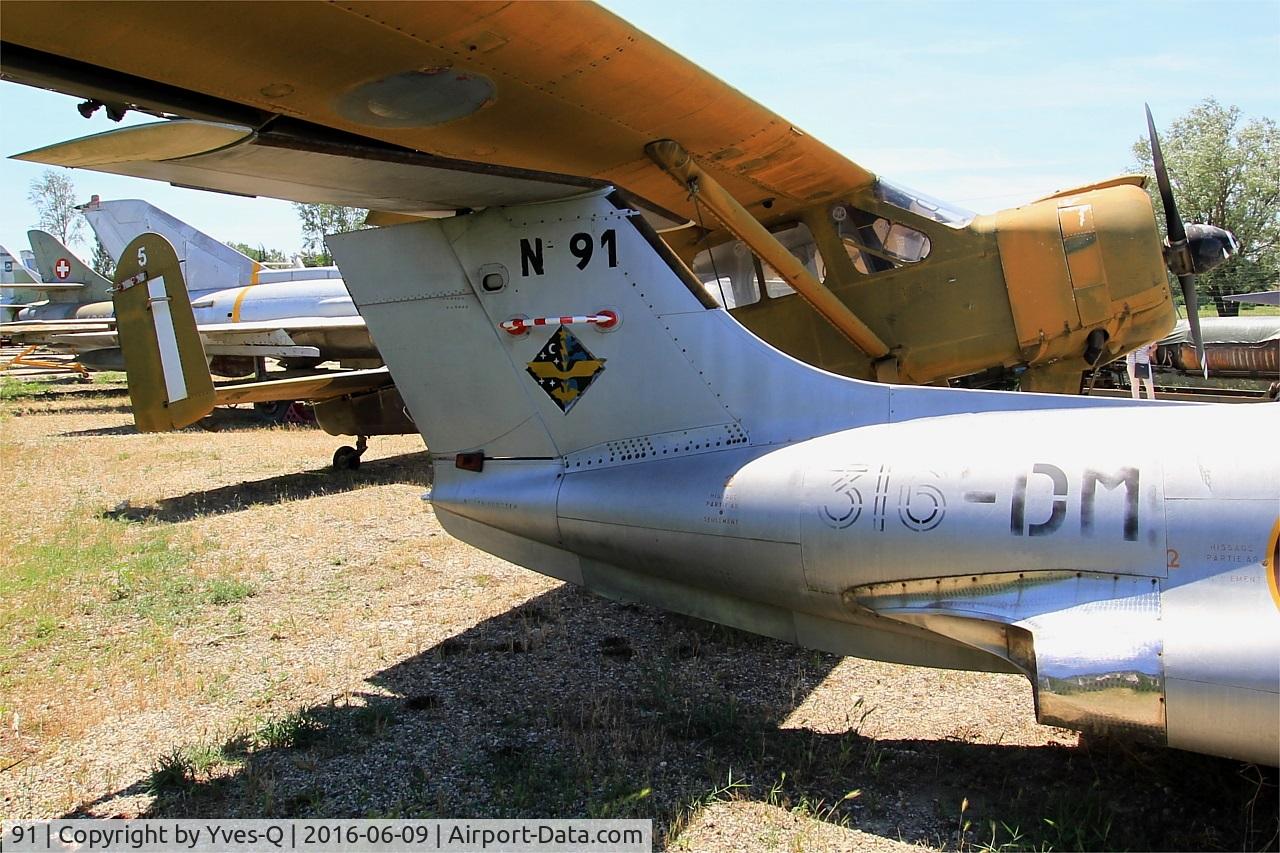 91, 1961 Morane-Saulnier MS.760 Paris C/N 91, Morane-Saulnier MS.760 Paris, Les Amis de la 5ème Escadre Museum, Orange