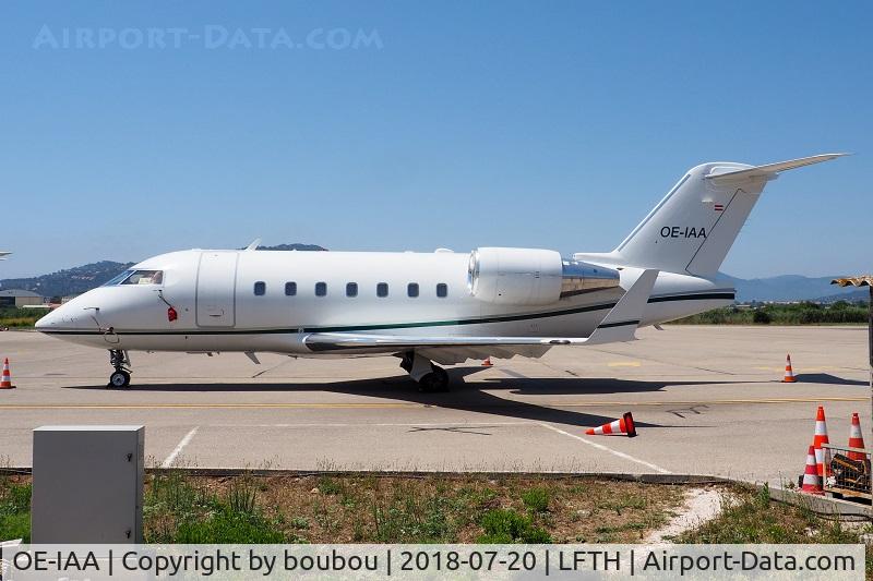 OE-IAA, 2005 Bombardier Challenger 604 (CL-600-2B16) C/N 5618, on parking - 14h loc.