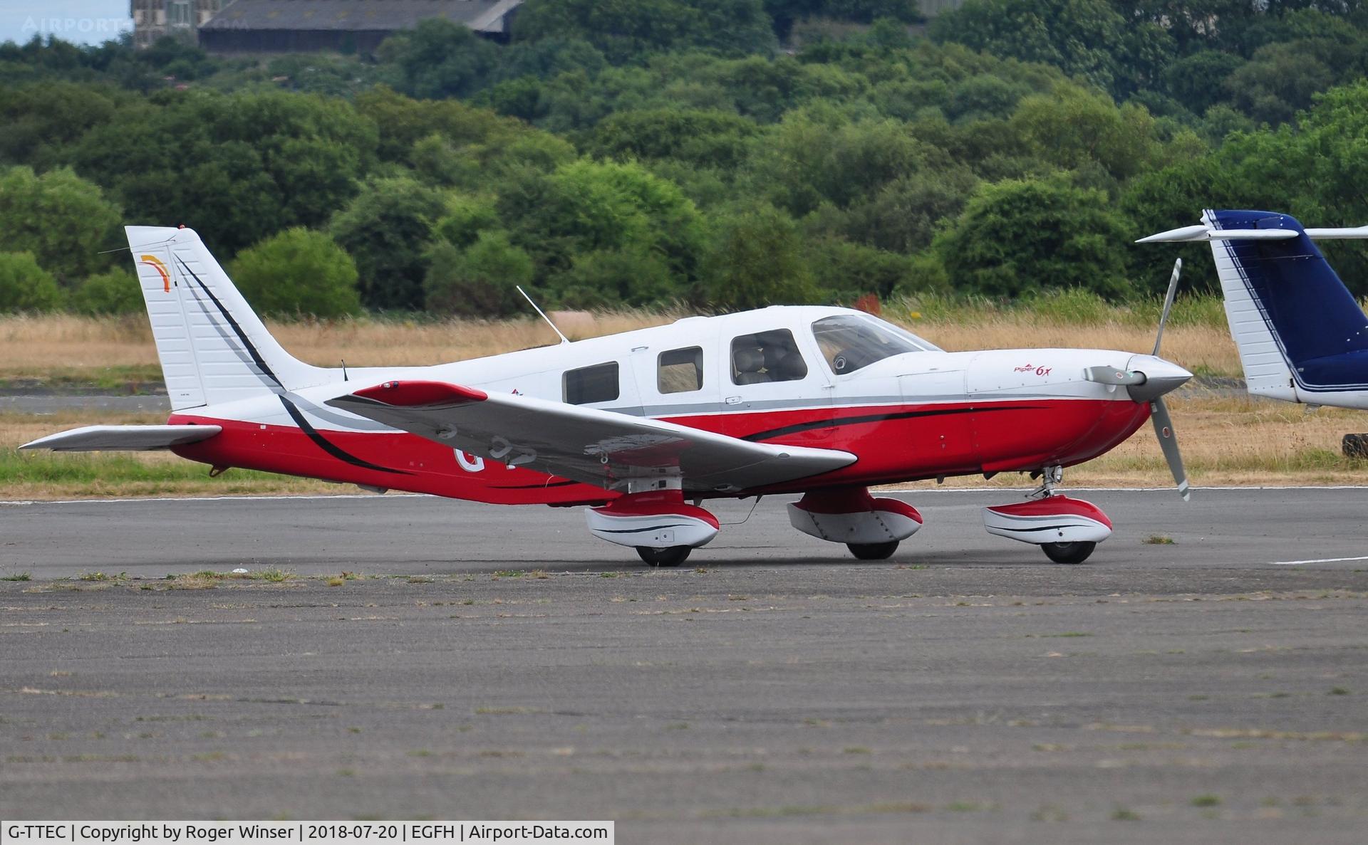 G-TTEC, 2007 Piper PA-32-301FT 6X Saratoga Saratoga C/N 3232066, Visiting Piper 6X aircraft.