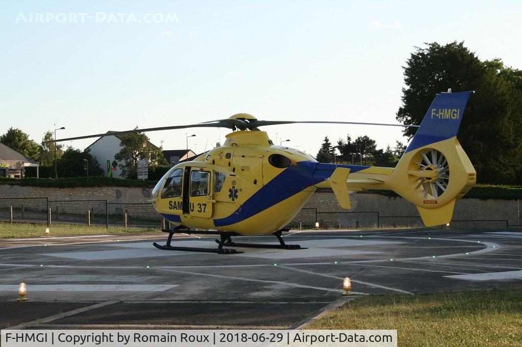 F-HMGI, 2004 Eurocopter EC-135T-2+ C/N 0347, Parked