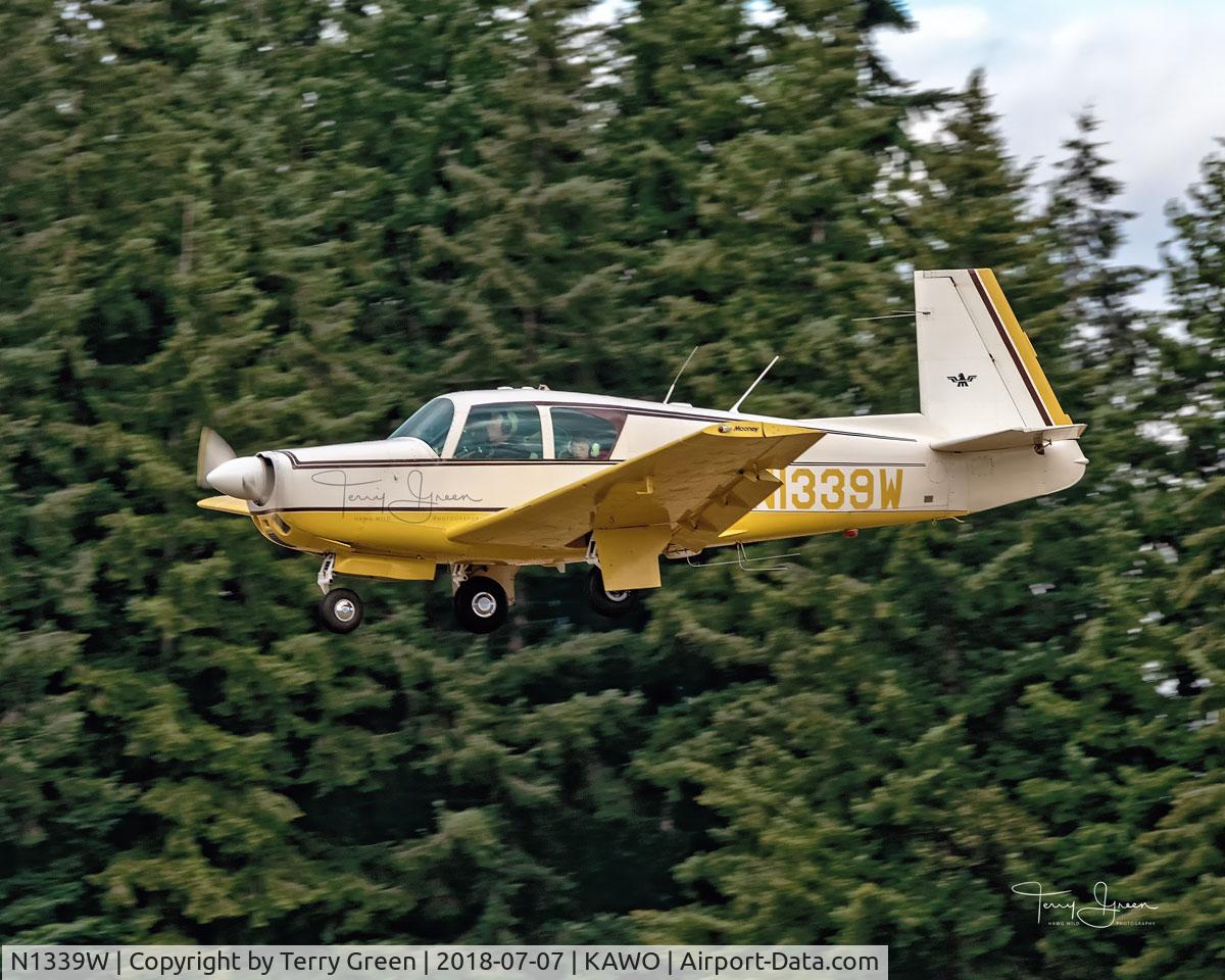 N1339W, 1963 Mooney M20E C/N 227, 2018 Arlington Fly-In