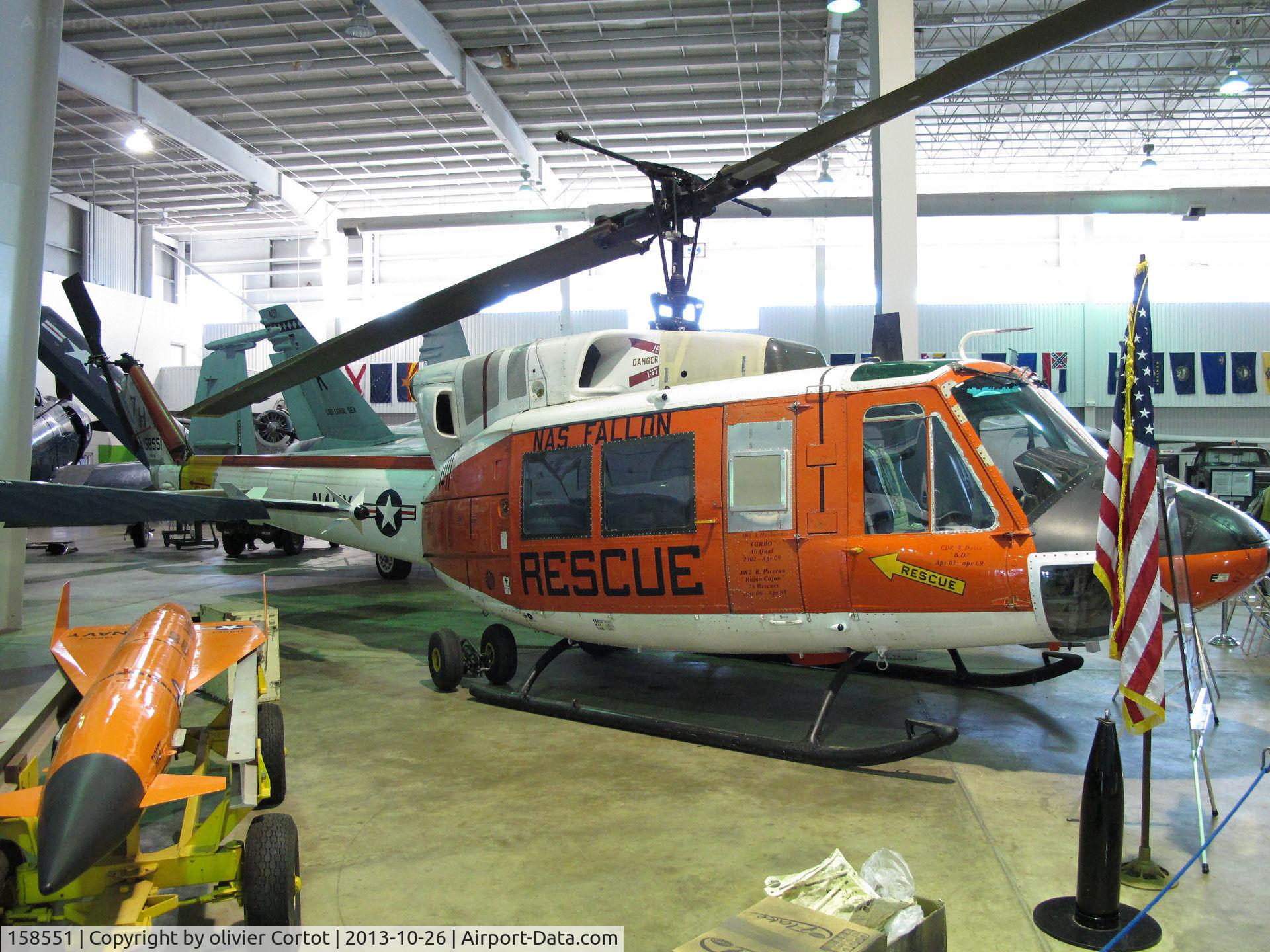 158551, Bell UH-1N Iroquois C/N 31636, Uss alabama museum