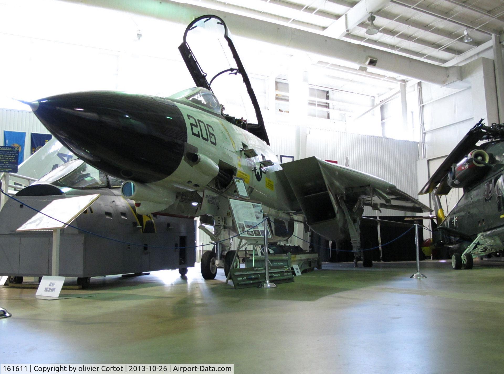 161611, Grumman F-14A Tomcat C/N 470, USS Alabama