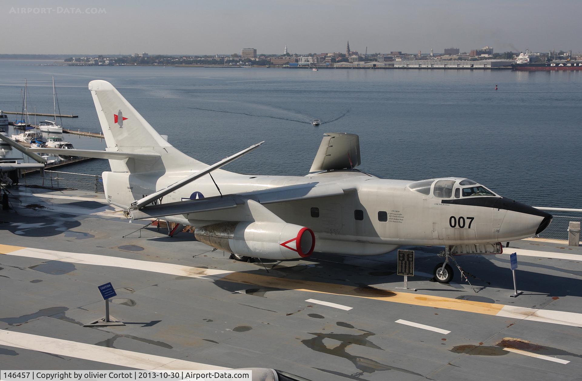 146457, Douglas EA-3B Skywarrior C/N 12409, Uss Yorktown museum