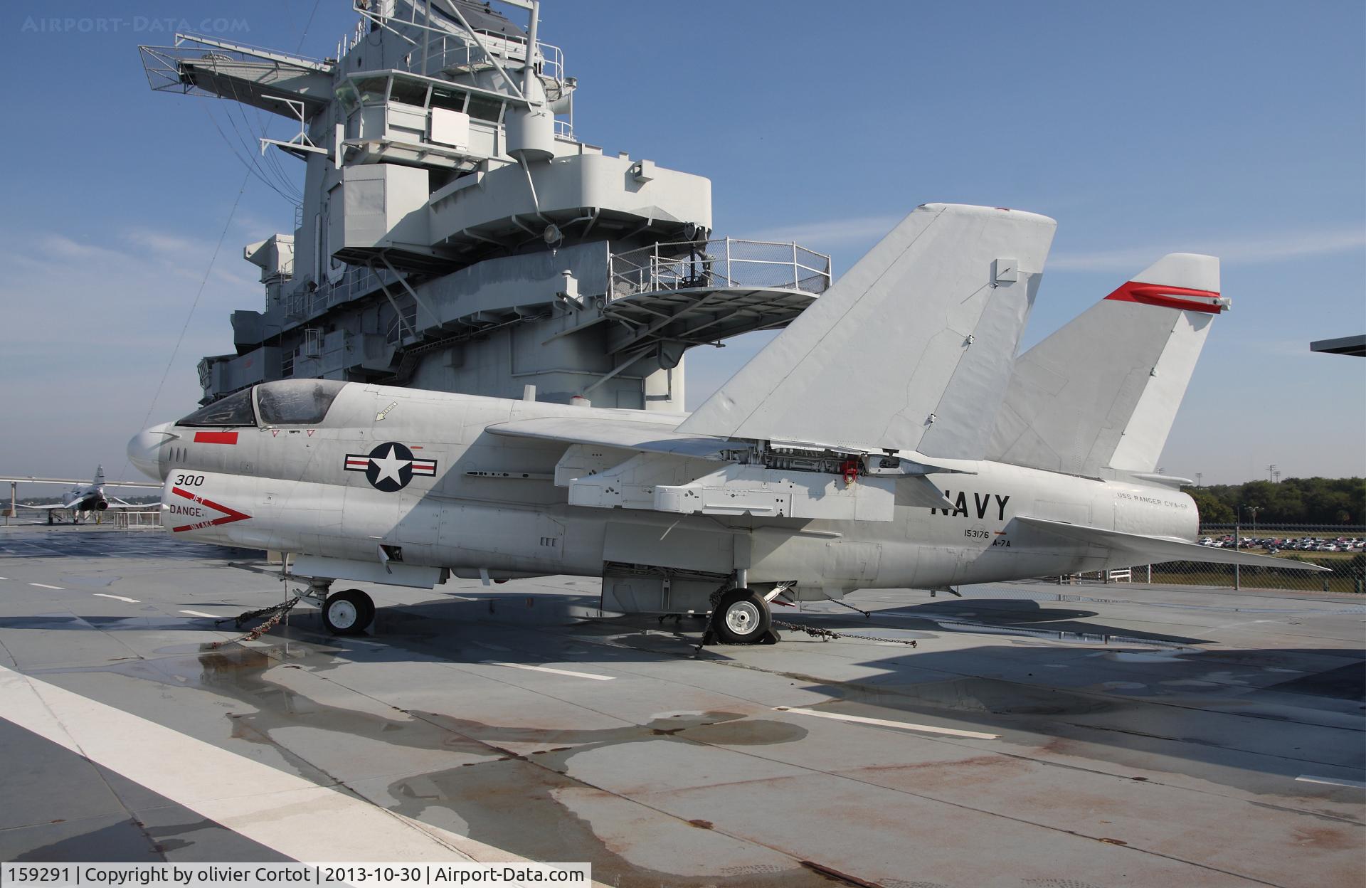 159291, LTV A-7E Corsair II C/N E-362, USS Yorktown