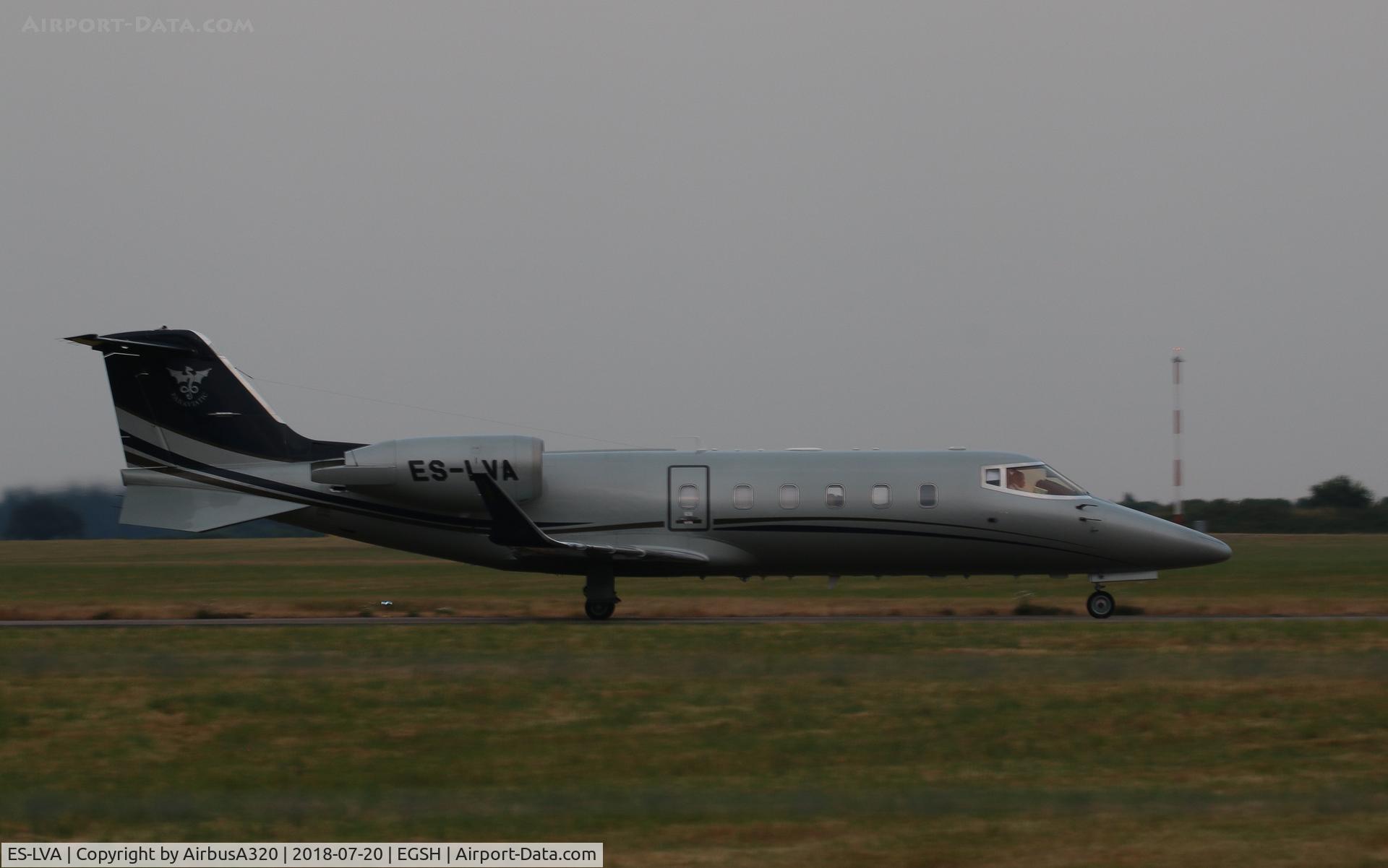 ES-LVA, 2009 Learjet 60 C/N 60-372, Arriving from Munich
