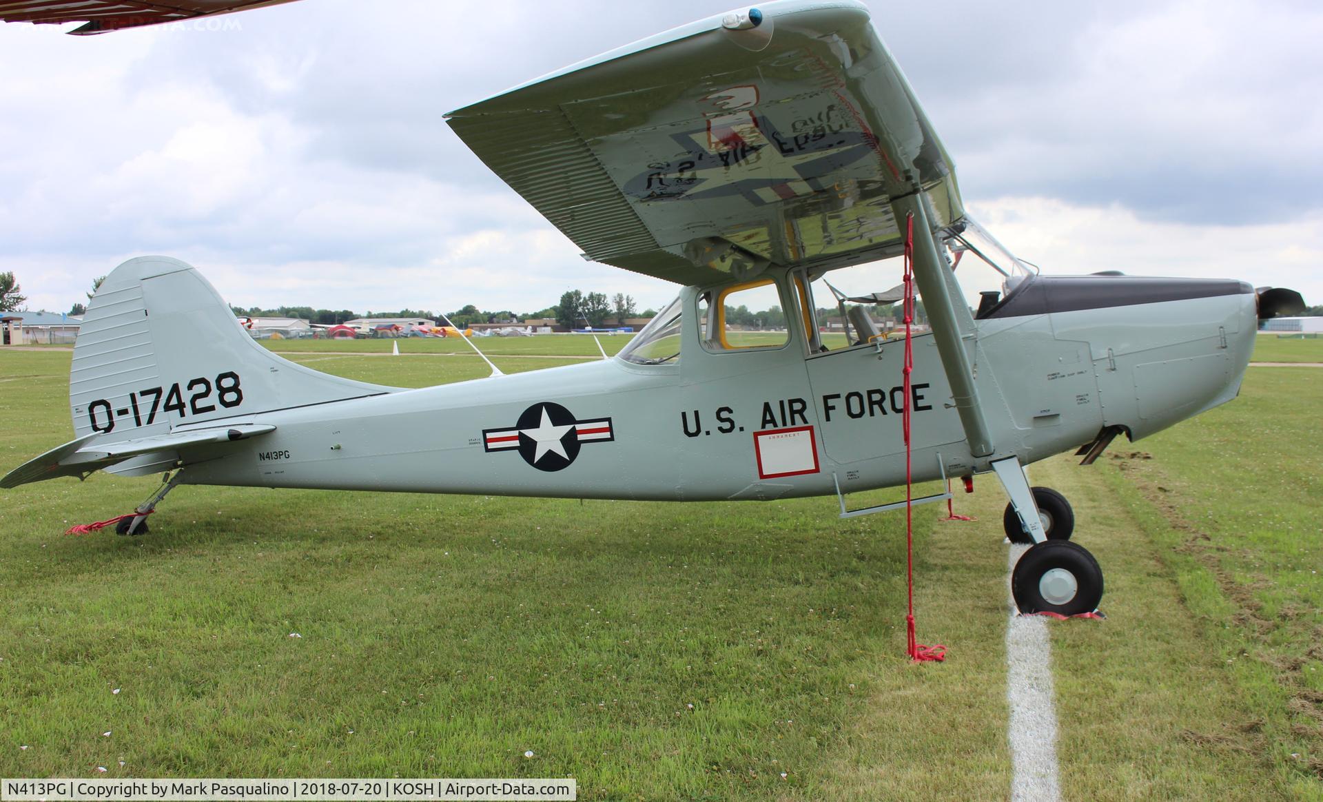 N413PG, Cessna 305A C/N 22167, Cessna 305A