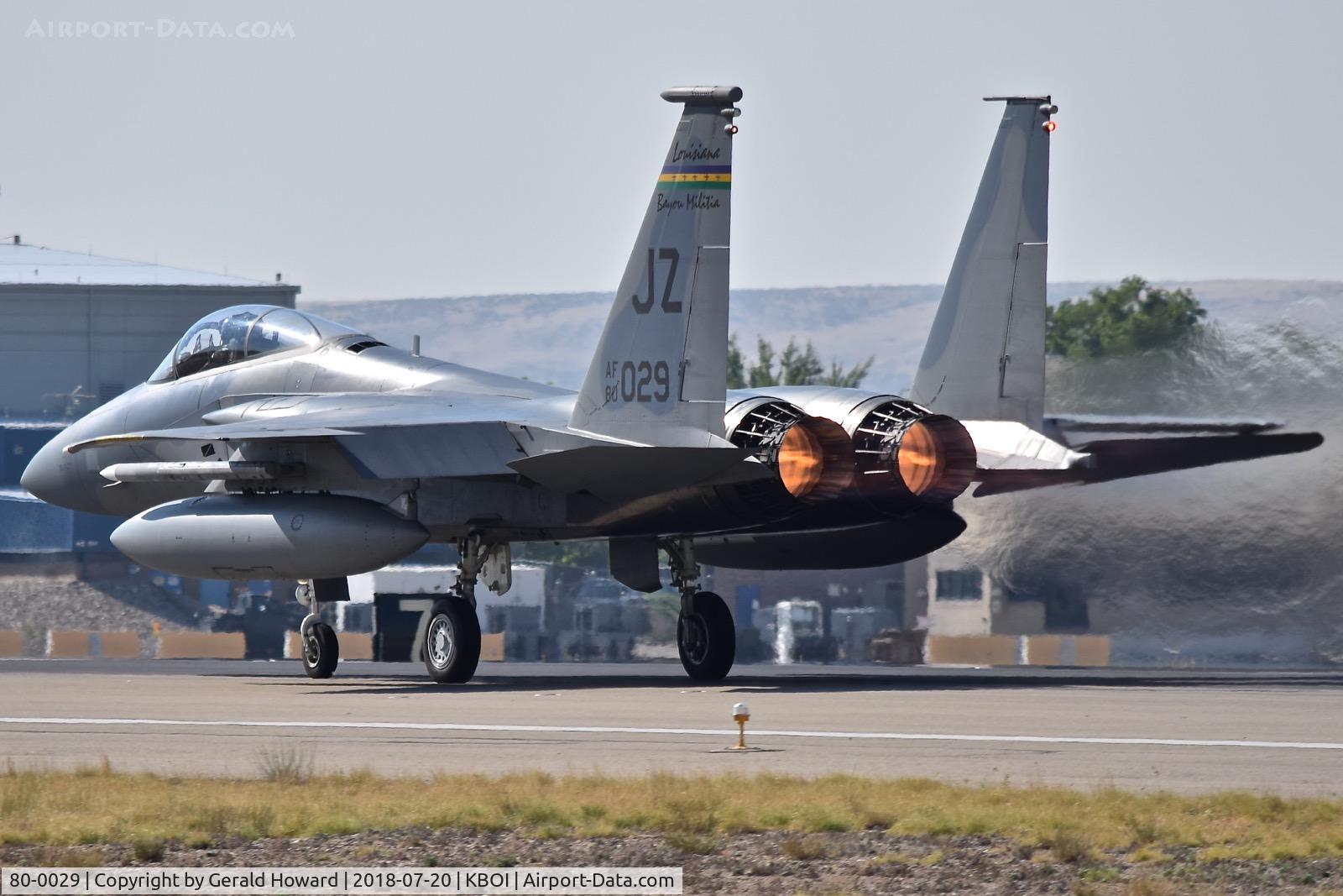 80-0029, 1980 McDonnell Douglas F-15C Eagle C/N 0679/C178, 122nd Fighter Sq. 
