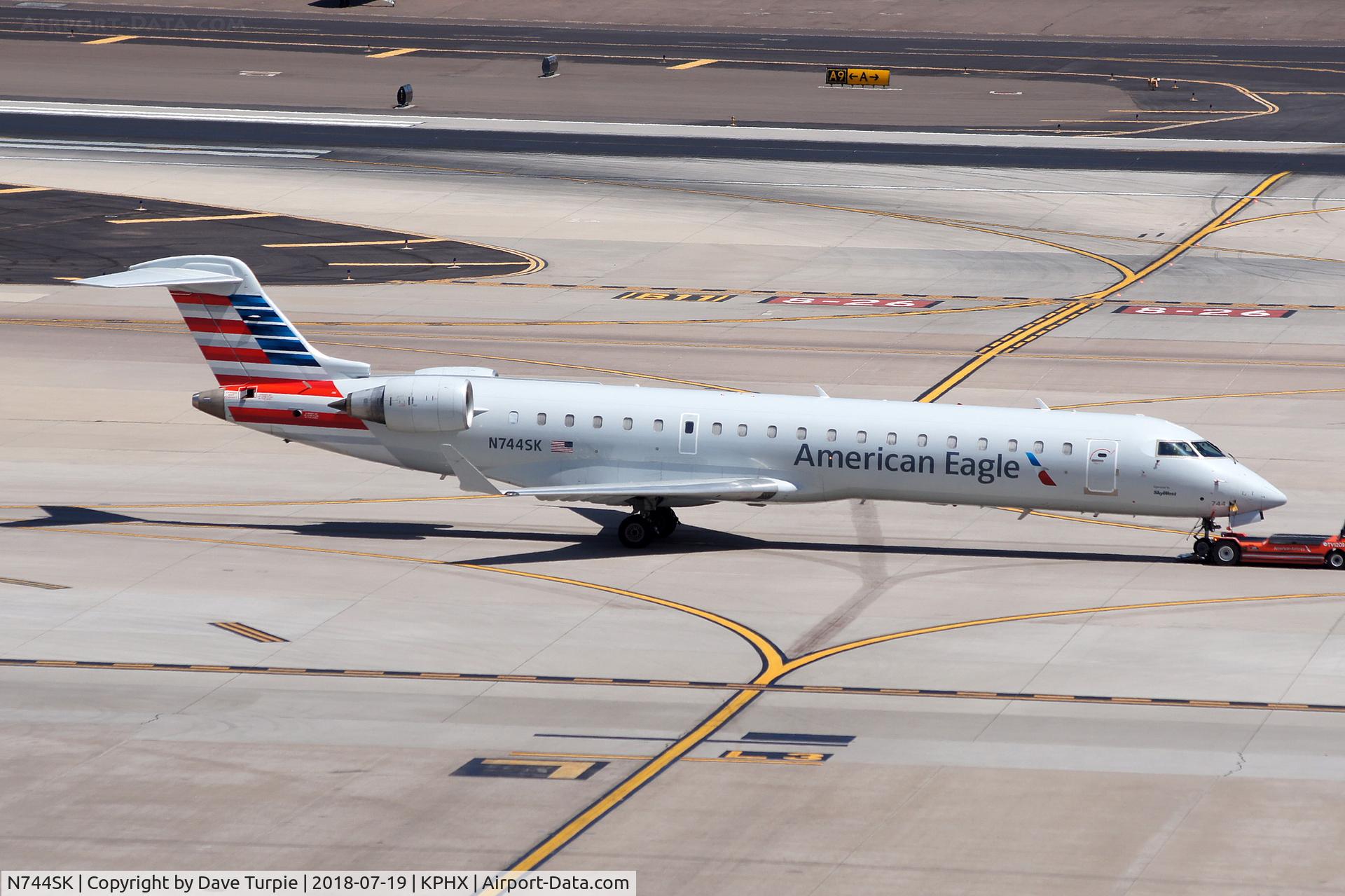 N744SK, 2005 Bombardier CRJ-701 (CL-600-2C10) Regional Jet C/N 10200, No comment.