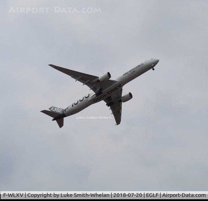 F-WLXV, 2016 Airbus A350-1041 C/N 0065, At Farnborough