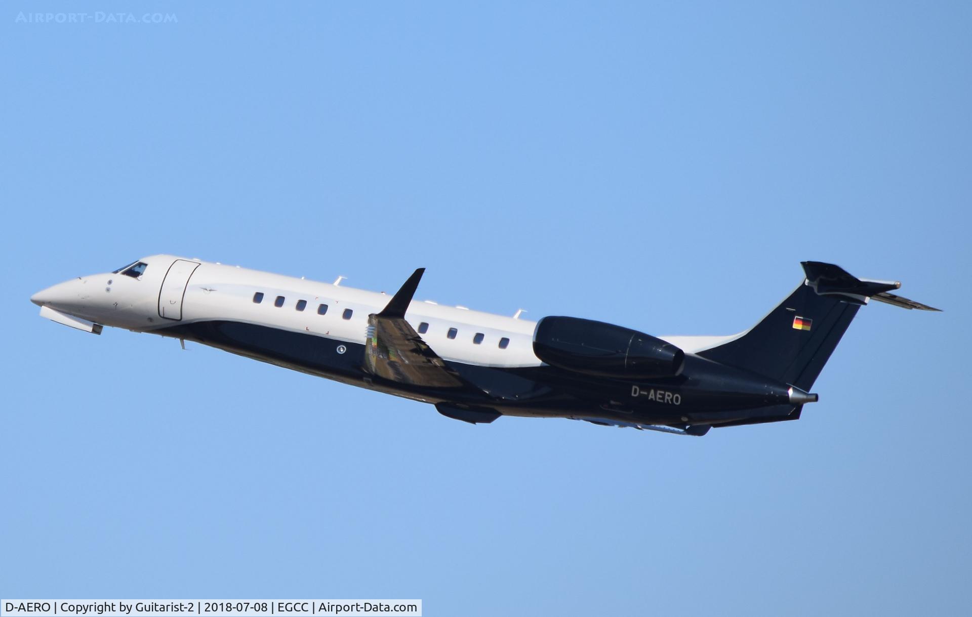 D-AERO, 2015 Embraer EMB-135BJ Legacy 650 C/N 14501214, At Manchester