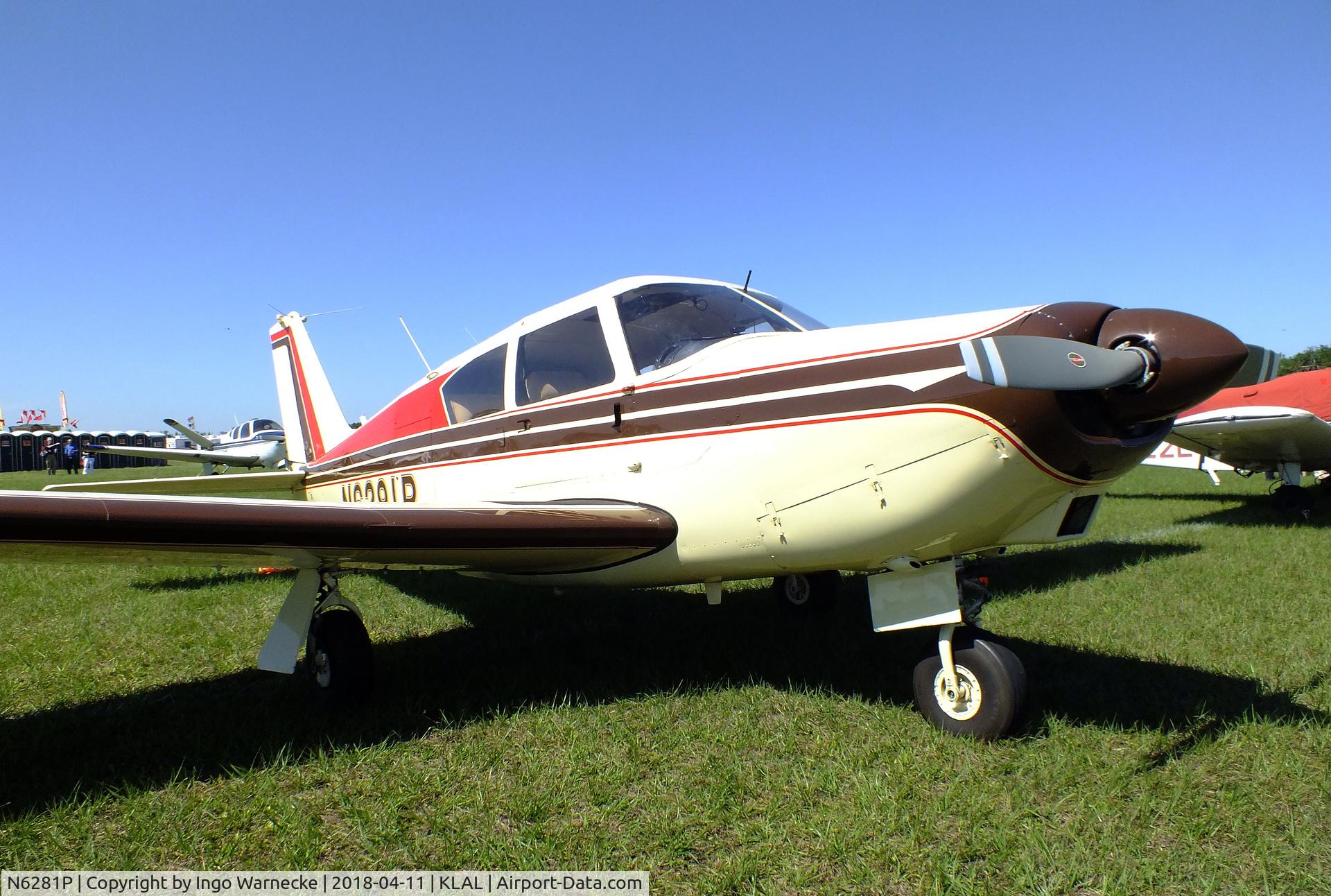 N6281P, 1959 Piper PA-24-250 Comanche C/N 24-1390, Piper PA-24-250 Comanche at 2018 Sun 'n Fun, Lakeland FLklal