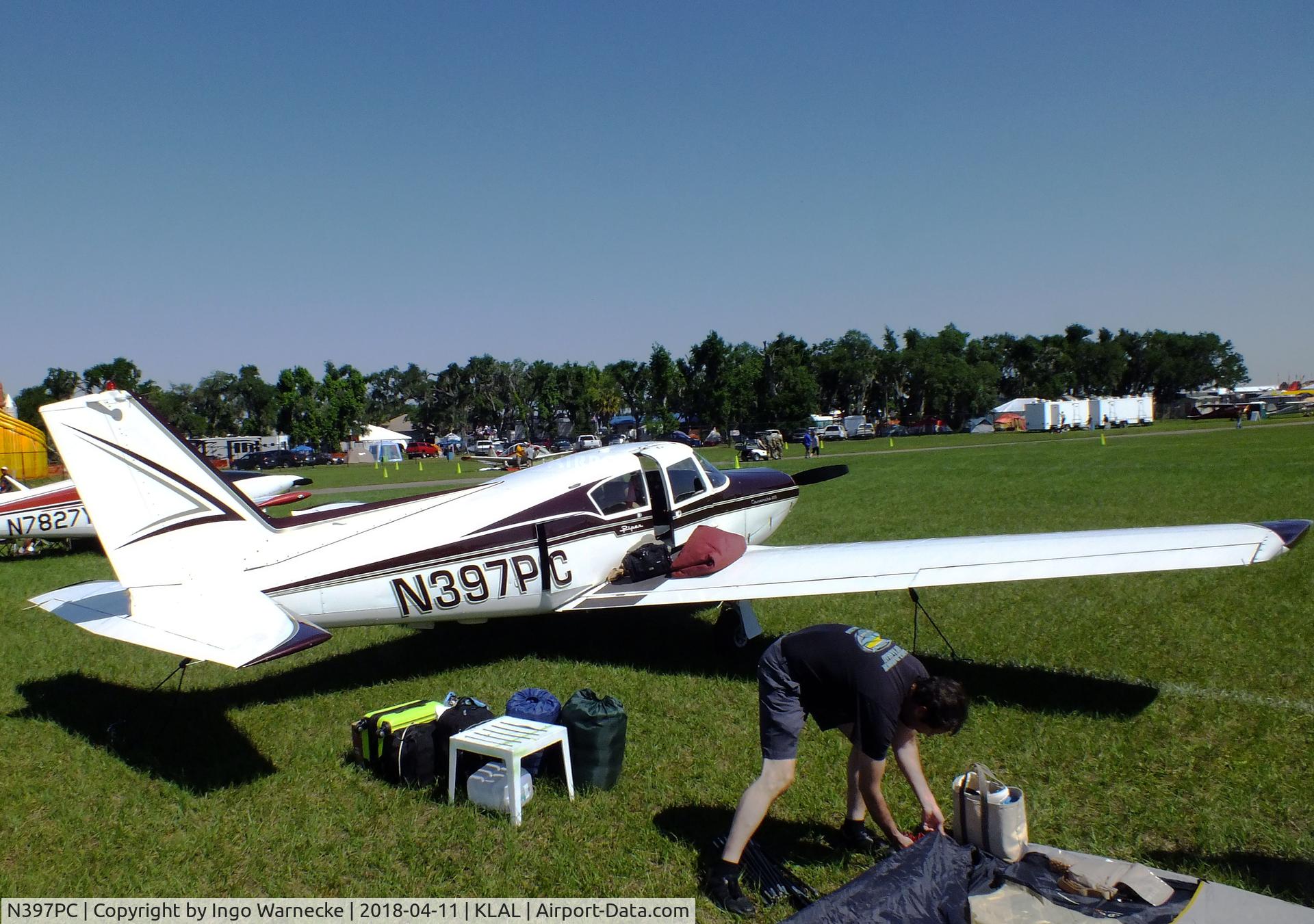N397PC, 1962 Piper PA-24-250 Comanche C/N 24-3189, Piper PA-24-250 Comanche at 2018 Sun 'n Fun, Lakeland FL
