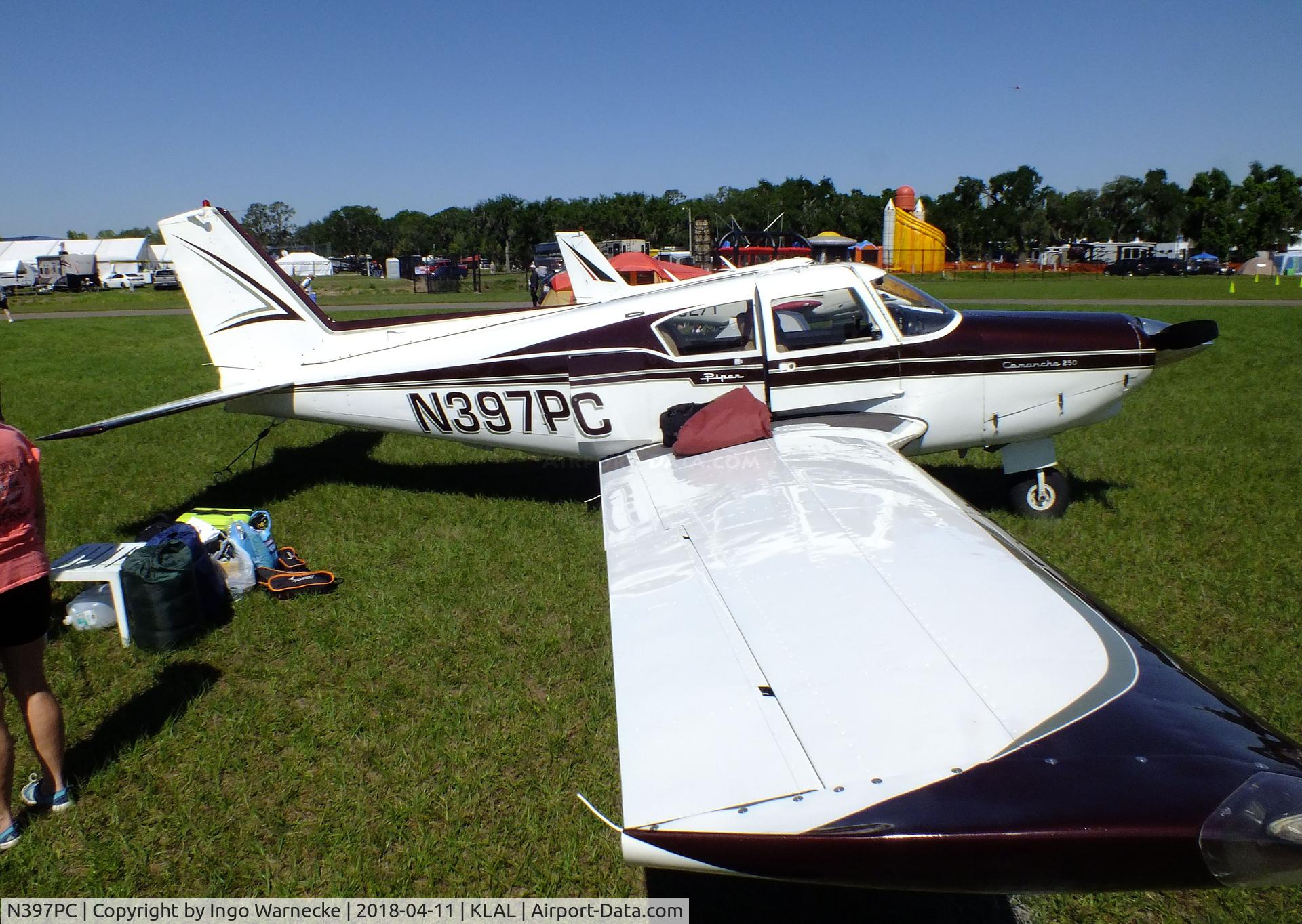 N397PC, 1962 Piper PA-24-250 Comanche C/N 24-3189, Piper PA-24-250 Comanche at 2018 Sun 'n Fun, Lakeland FL