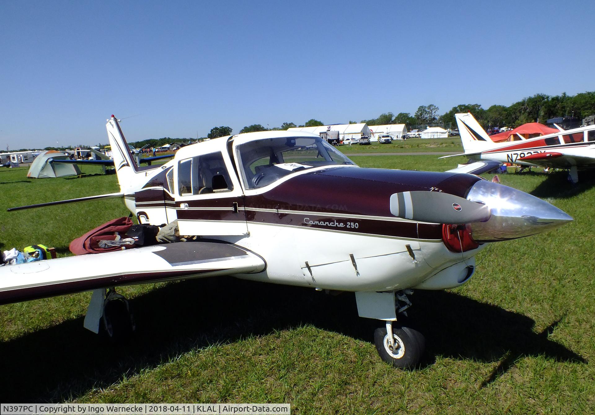 N397PC, 1962 Piper PA-24-250 Comanche C/N 24-3189, Piper PA-24-250 Comanche at 2018 Sun 'n Fun, Lakeland FL