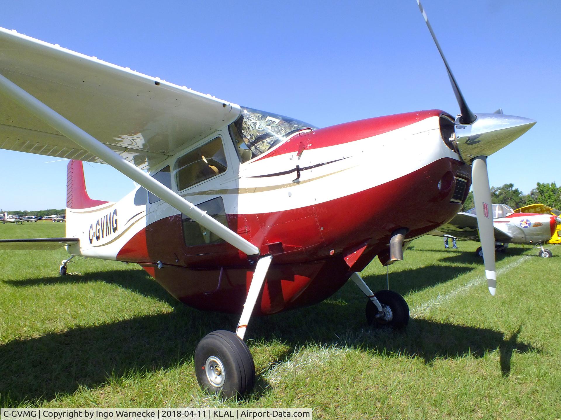 C-GVMG, 1976 Cessna A185F Skywagon 185 C/N 18503148, Cessna A185F Skywagon at 2018 Sun 'n Fun, Lakeland FL