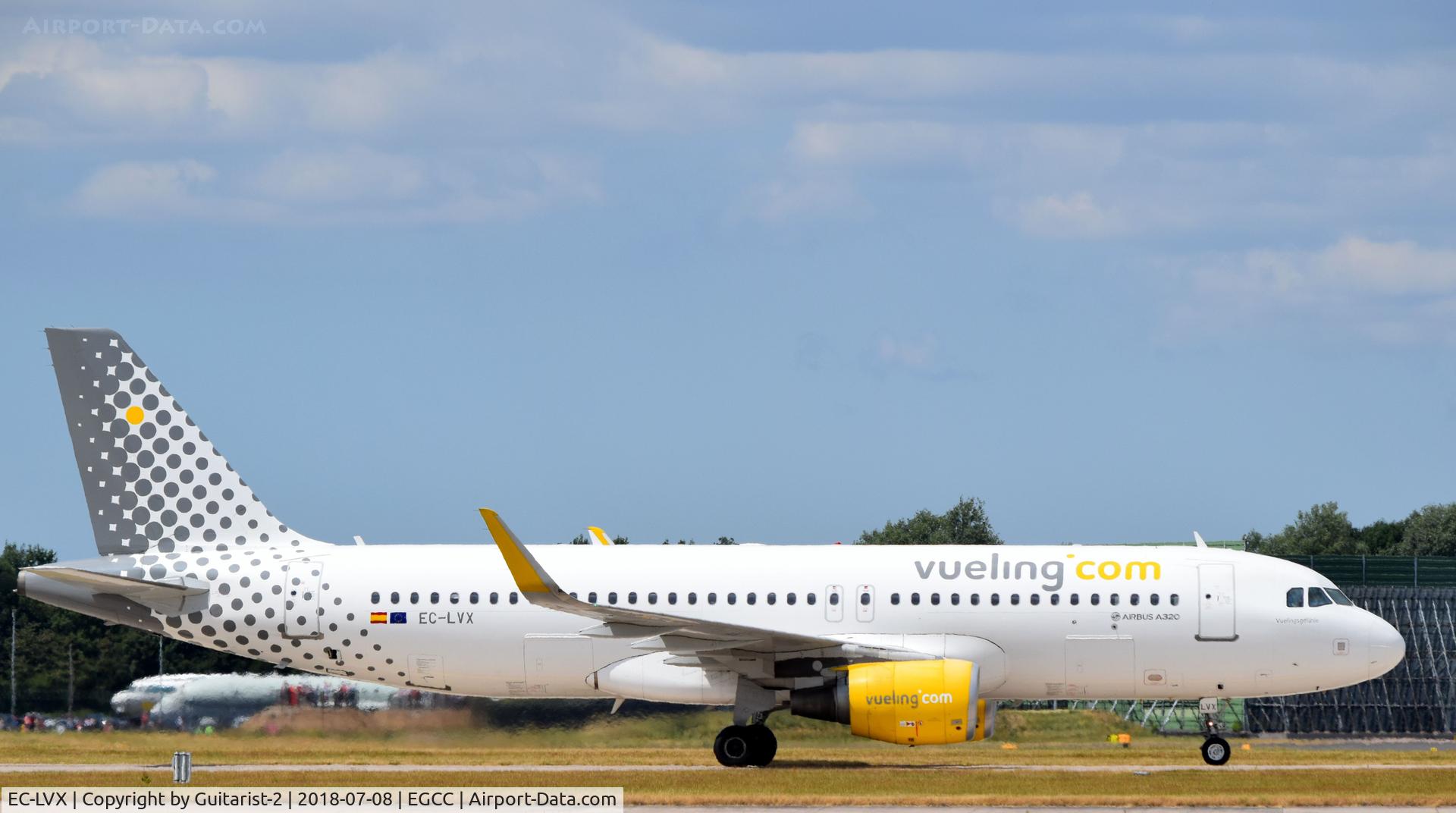EC-LVX, 2013 Airbus A320-214 C/N 5673, At Manchester