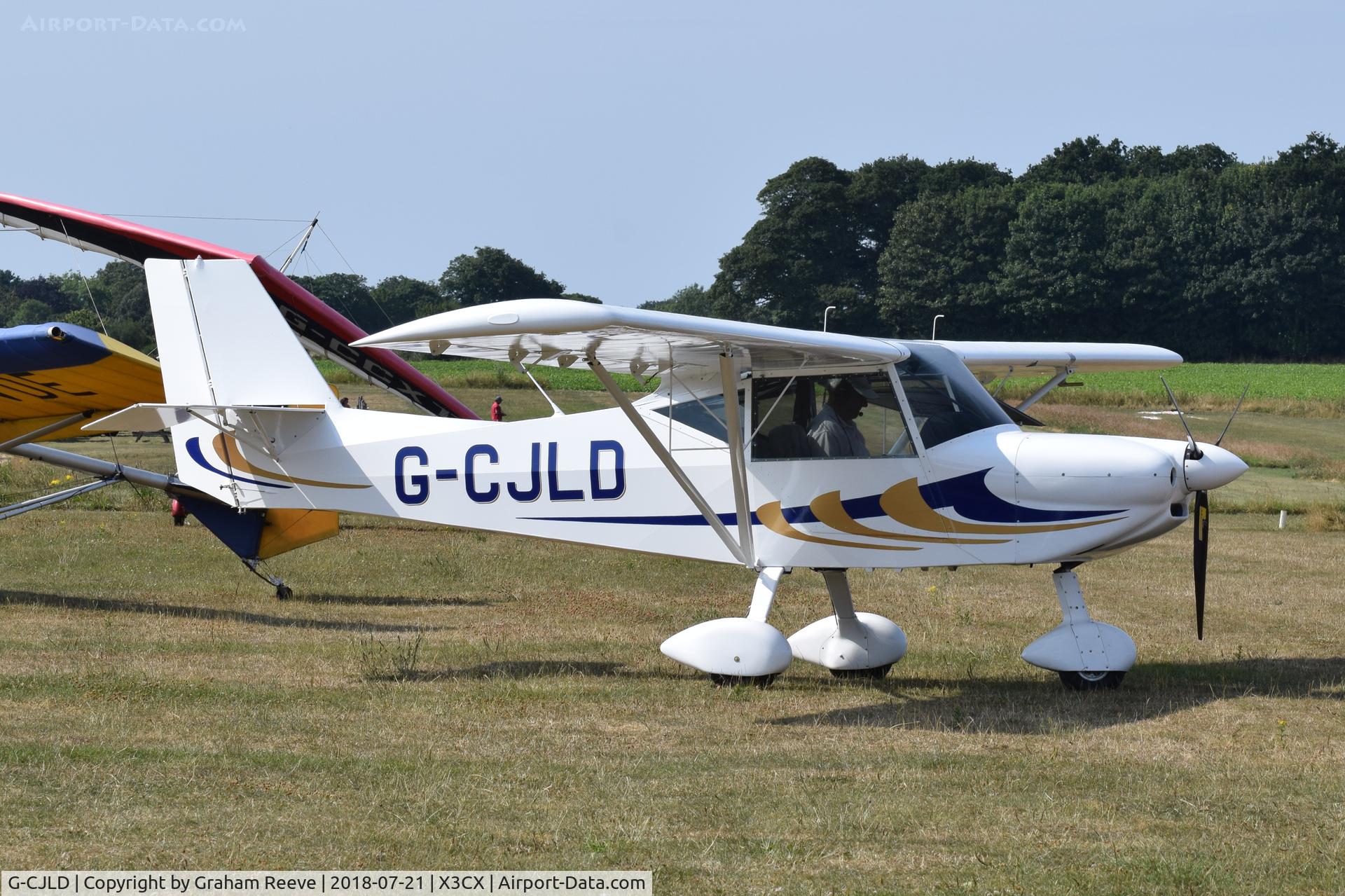 G-CJLD, 2016 Lambert Mission M108 C/N LAA 370-15408, About to depart from Northrepps.