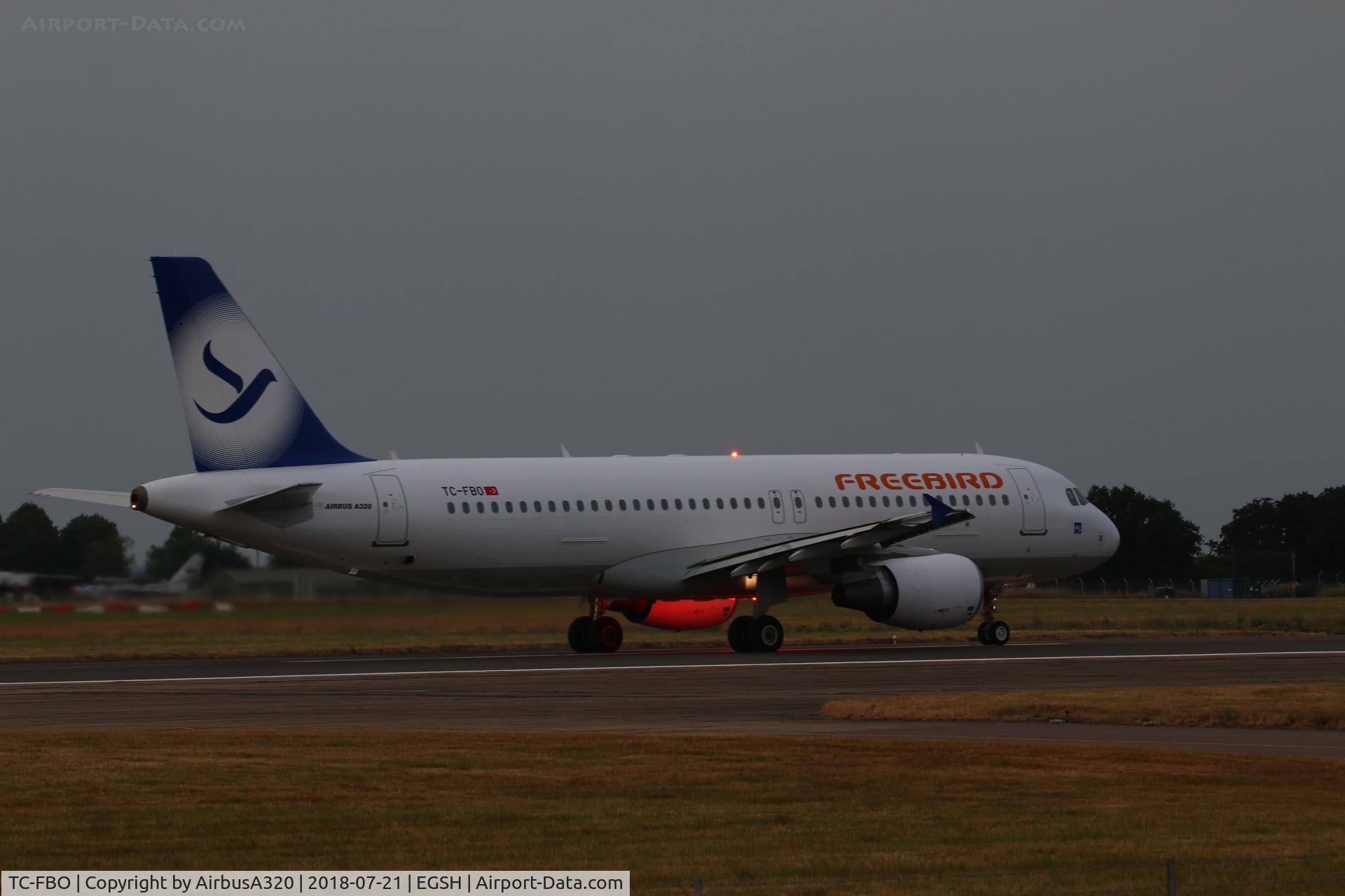 TC-FBO, 2012 Airbus A320-214 C/N 5096, Departing RWY 09 on a summer evening flight to Dalaman