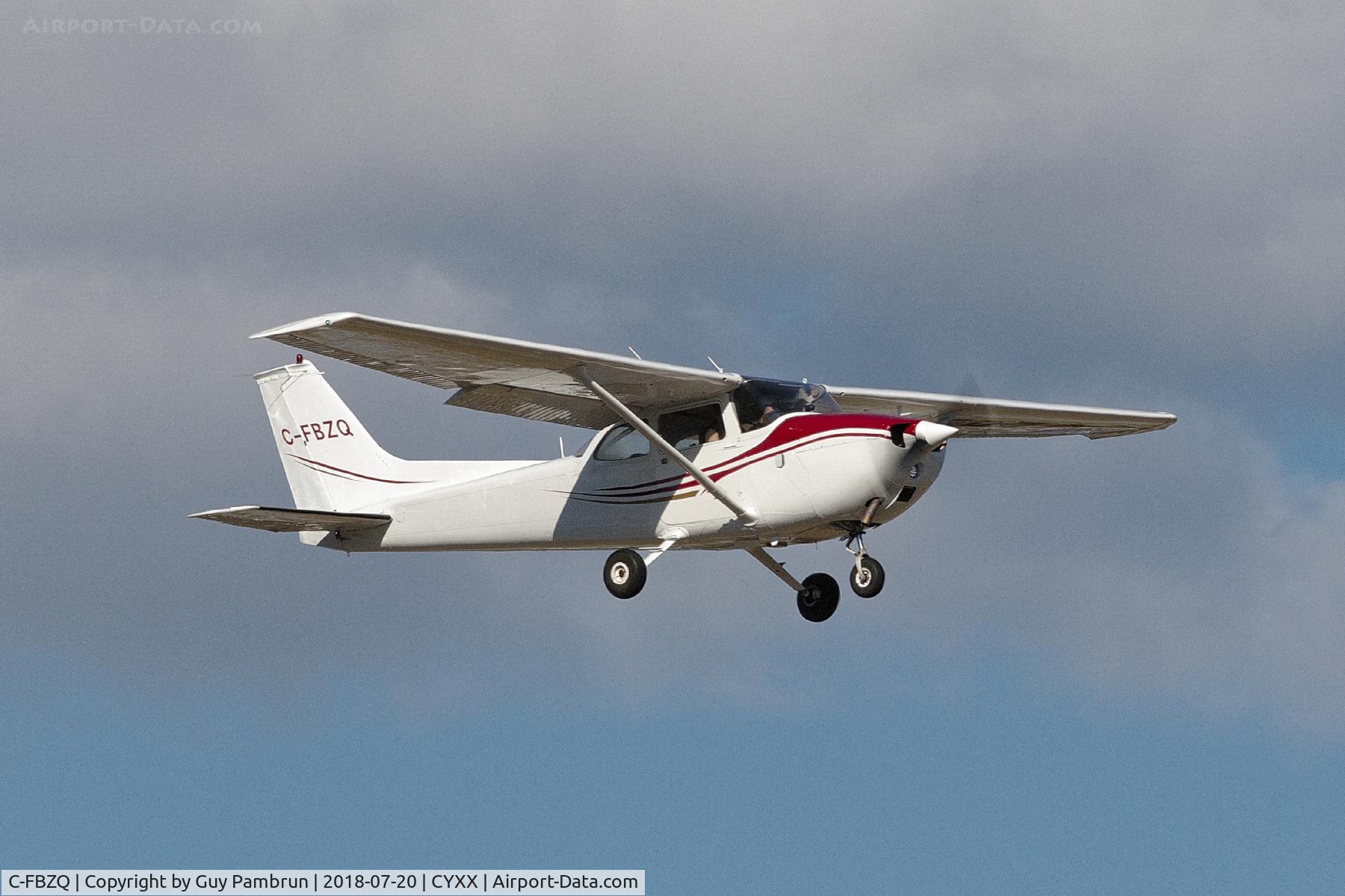 C-FBZQ, 1972 Cessna 172L C/N 17260571, Landing on 19