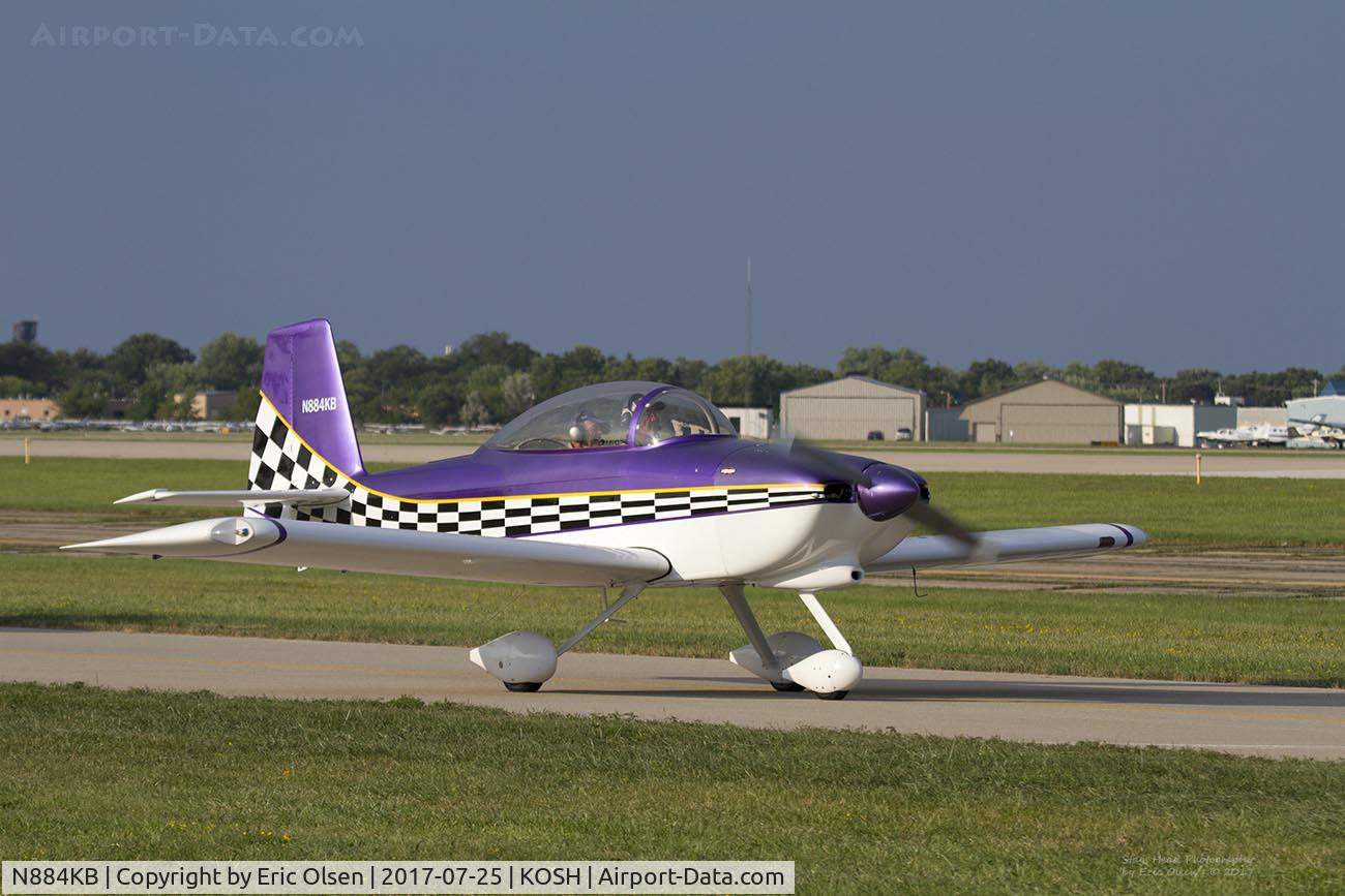 N884KB, 2007 Vans RV-8A C/N 82363, Vans RV-8A at Oshkosh.