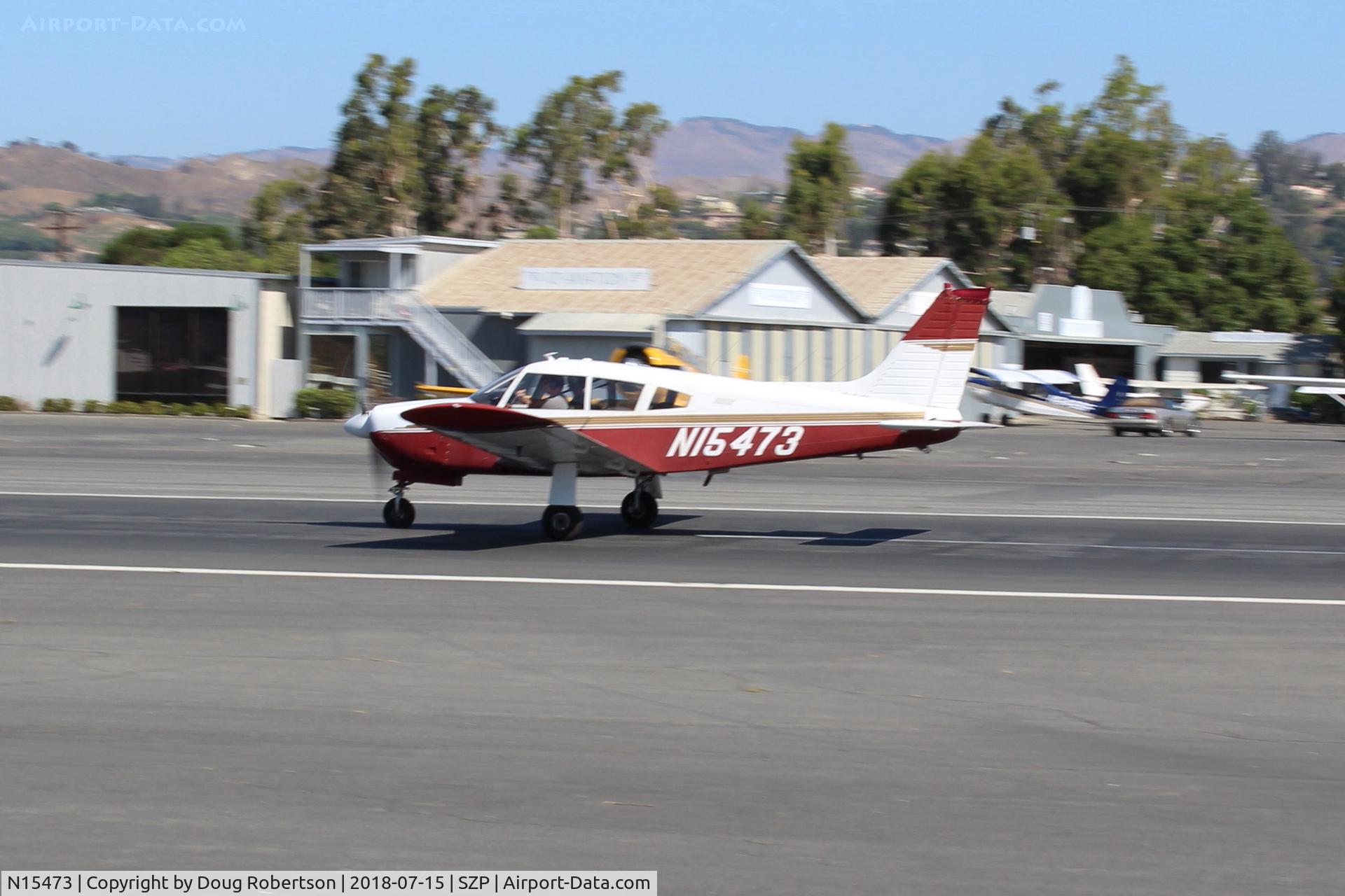 N15473, 1972 Piper PA-28R-200 Arrow II C/N 28R-7335061, 1972 Piper PA-28R-200B ARROW II, Lycoming IO-360-C1C 200 Hp, landing roll Rwy 22