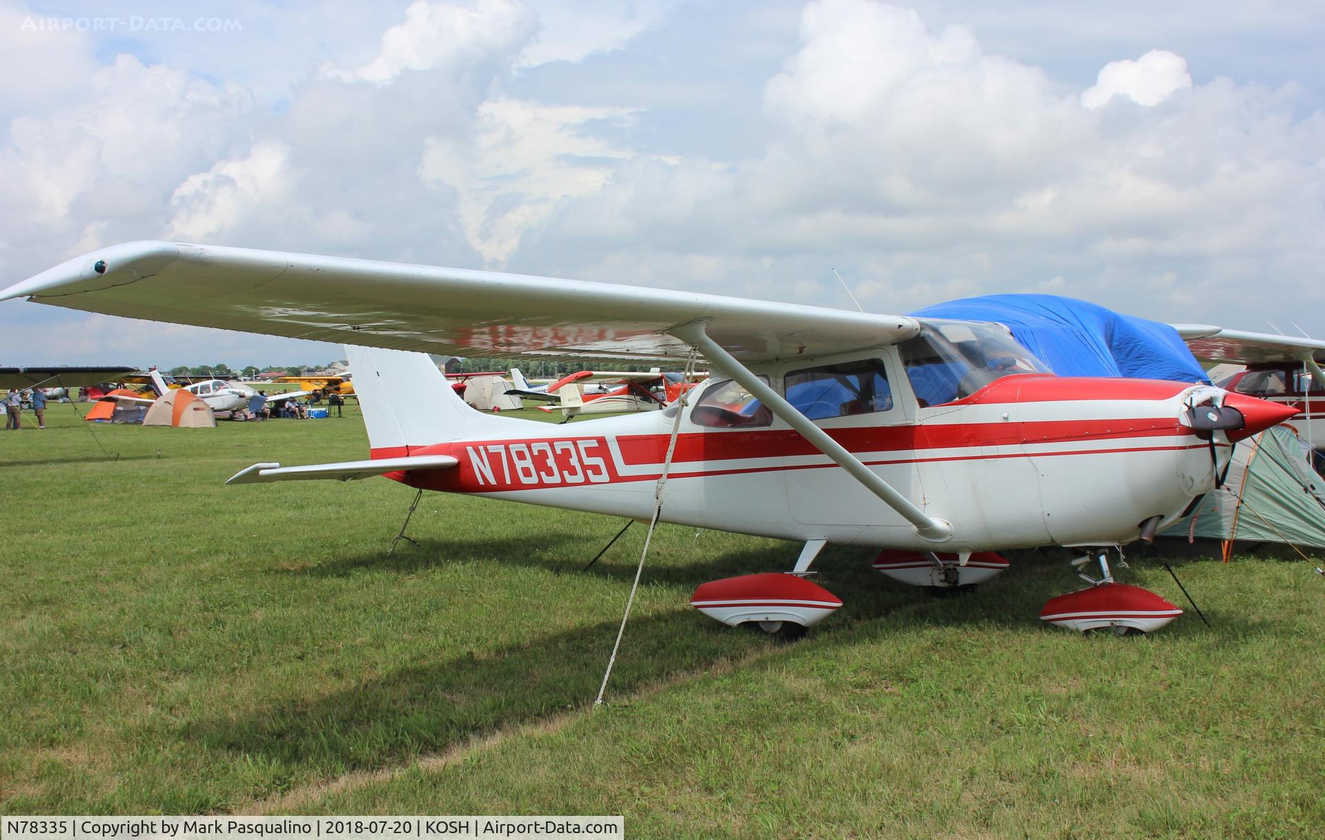 N78335, 1968 Cessna 172K Skyhawk C/N 17257570, Cessna 172K