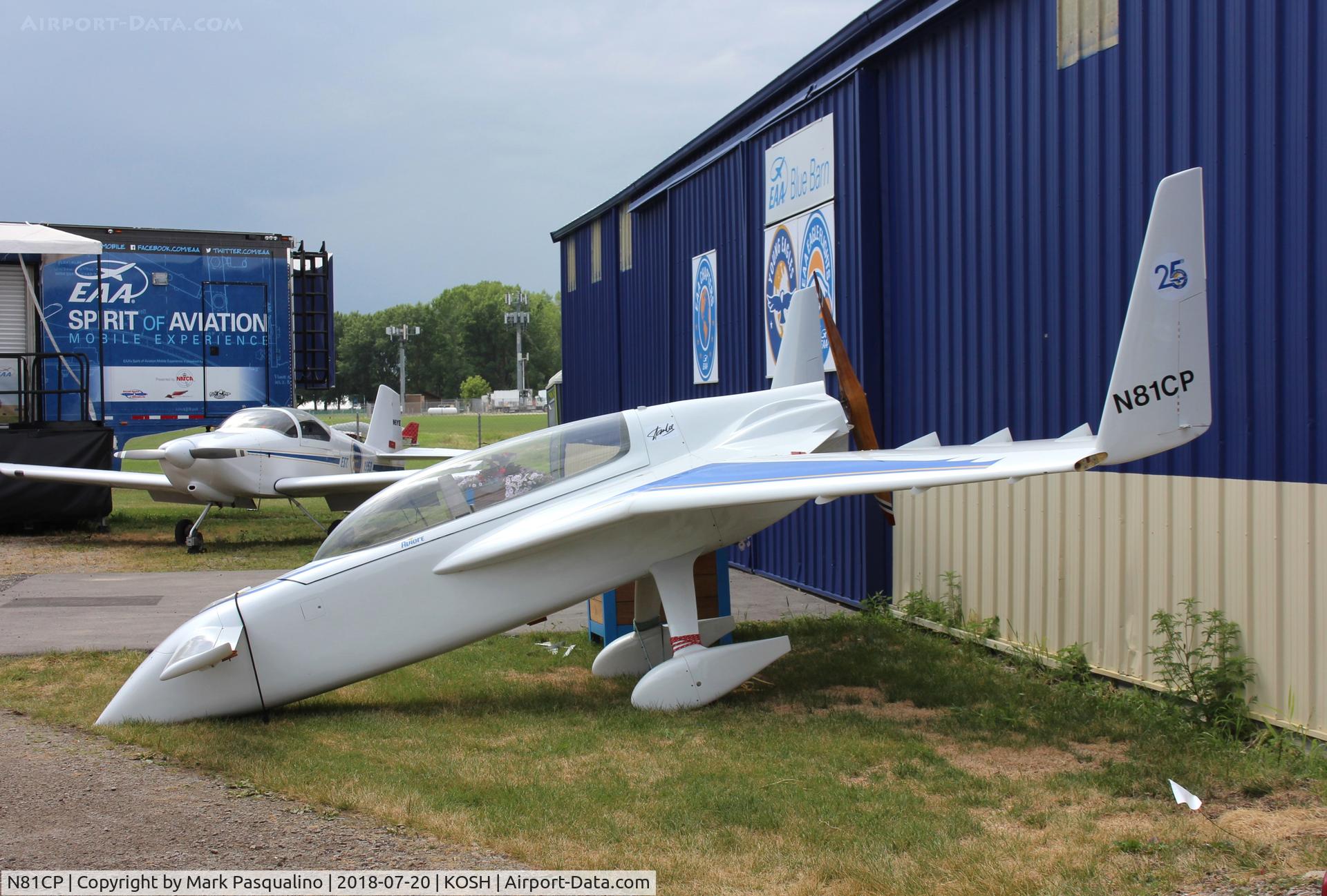 N81CP, 1987 Rutan VariEze C/N 2138, VariEze