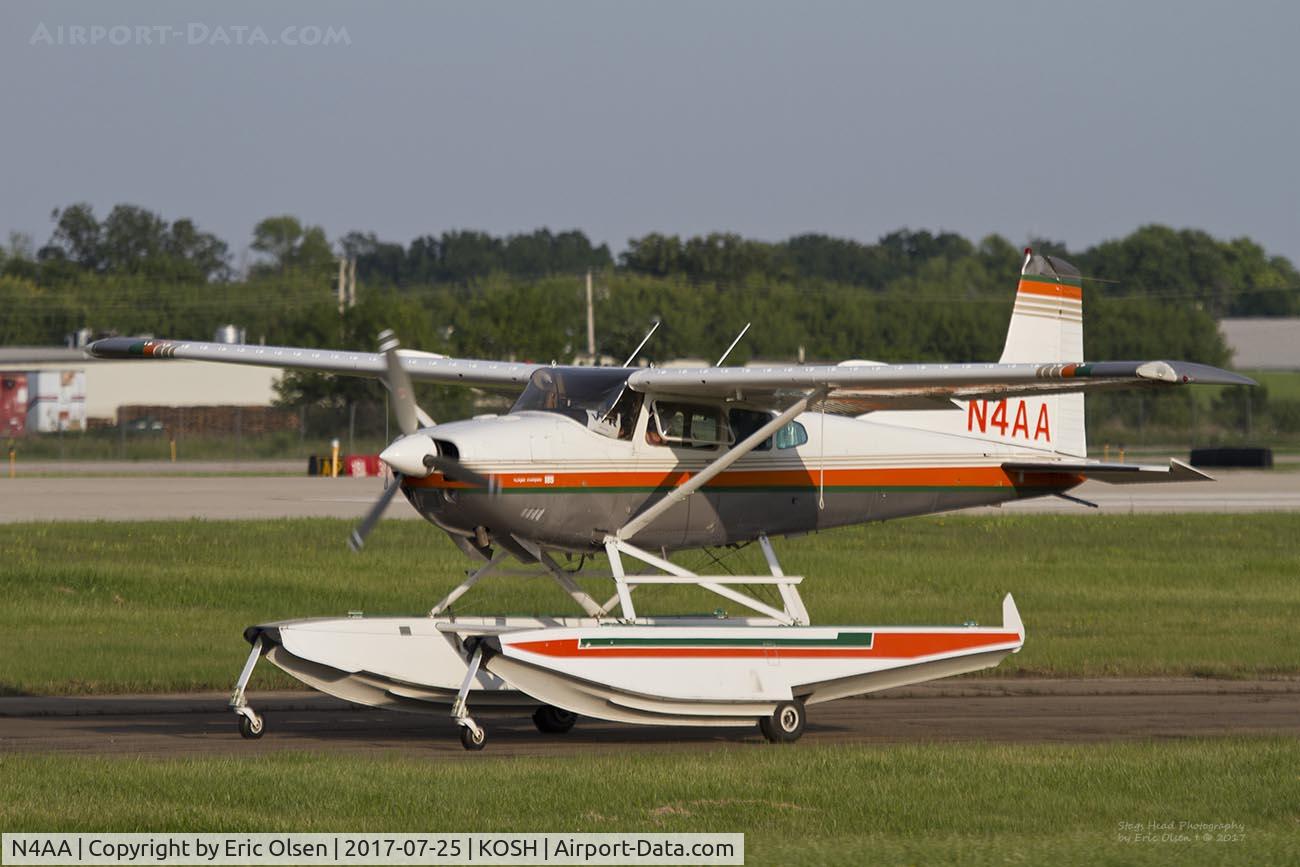 N4AA, 1977 Cessna A185F Skywagon 185 C/N 18503393, Cessna 185 at Oshkosh