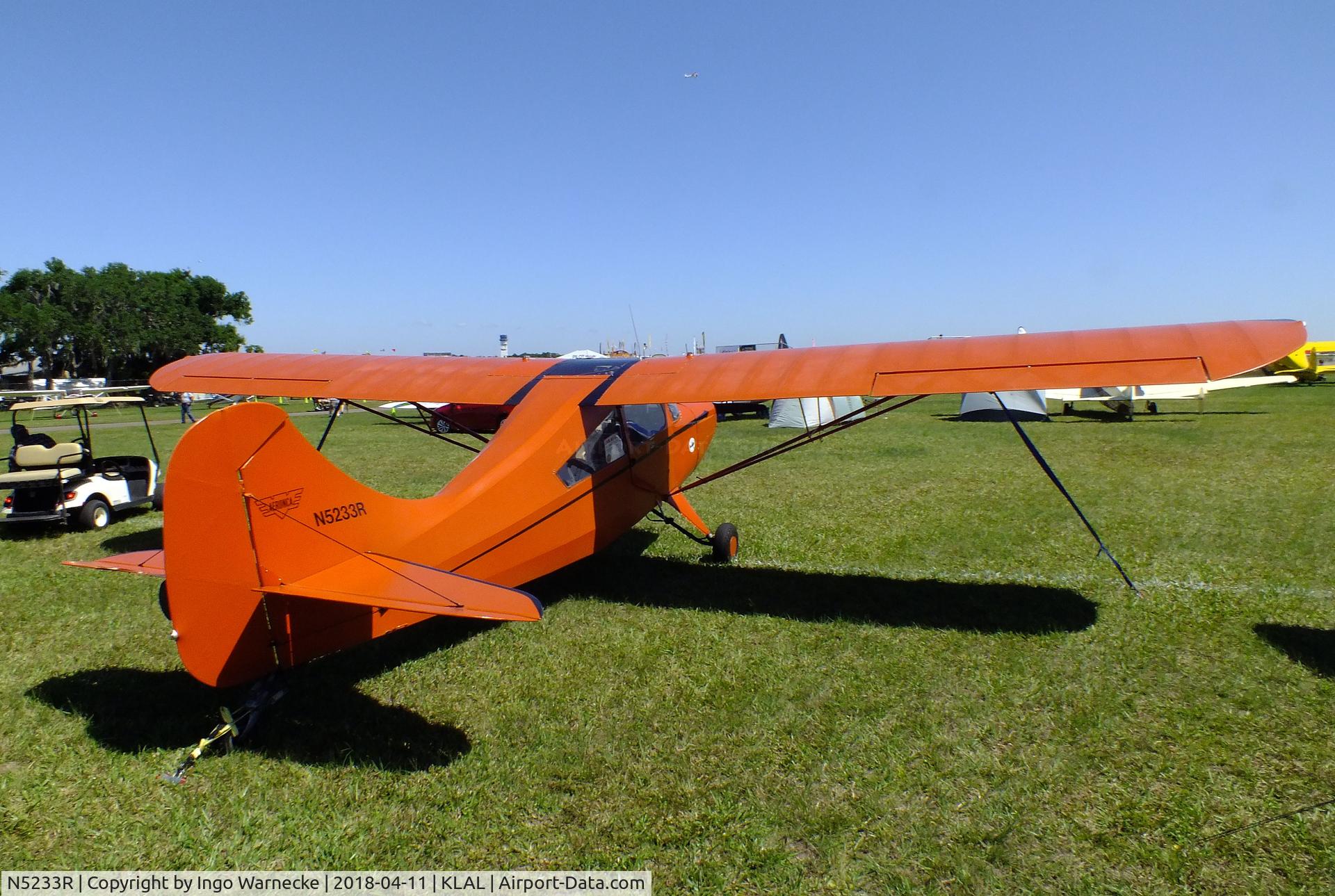 N5233R, 1946 Aeronca 7AC Champion C/N 7AC-6567, Aeronca 7AC Champion at 2018 Sun 'n Fun, Lakeland FL