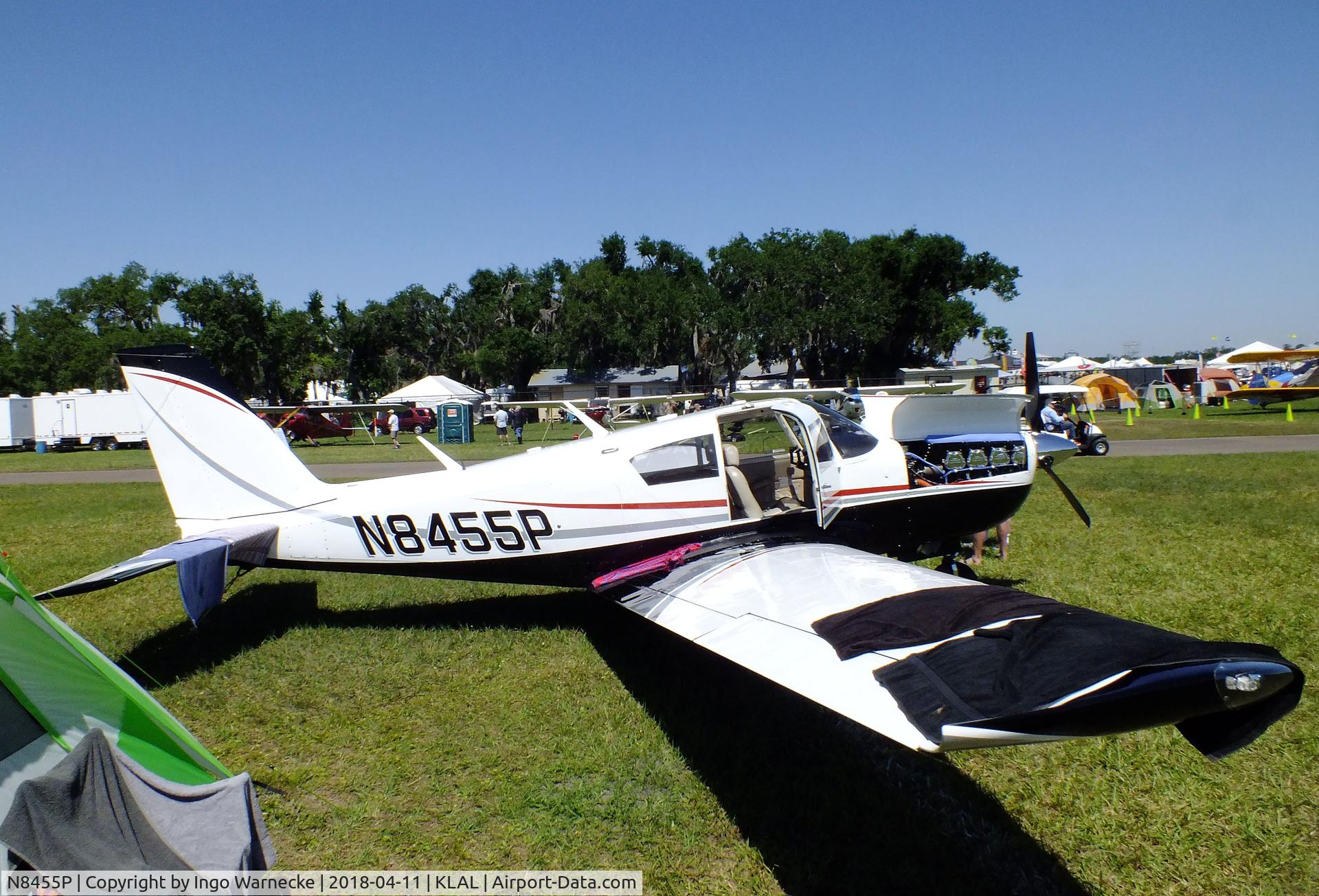 N8455P, 1964 Piper PA-24-400 Comanche 400 C/N 26-120, Piper PA-24-400 Comanche at 2018 Sun 'n Fun, Lakeland FL