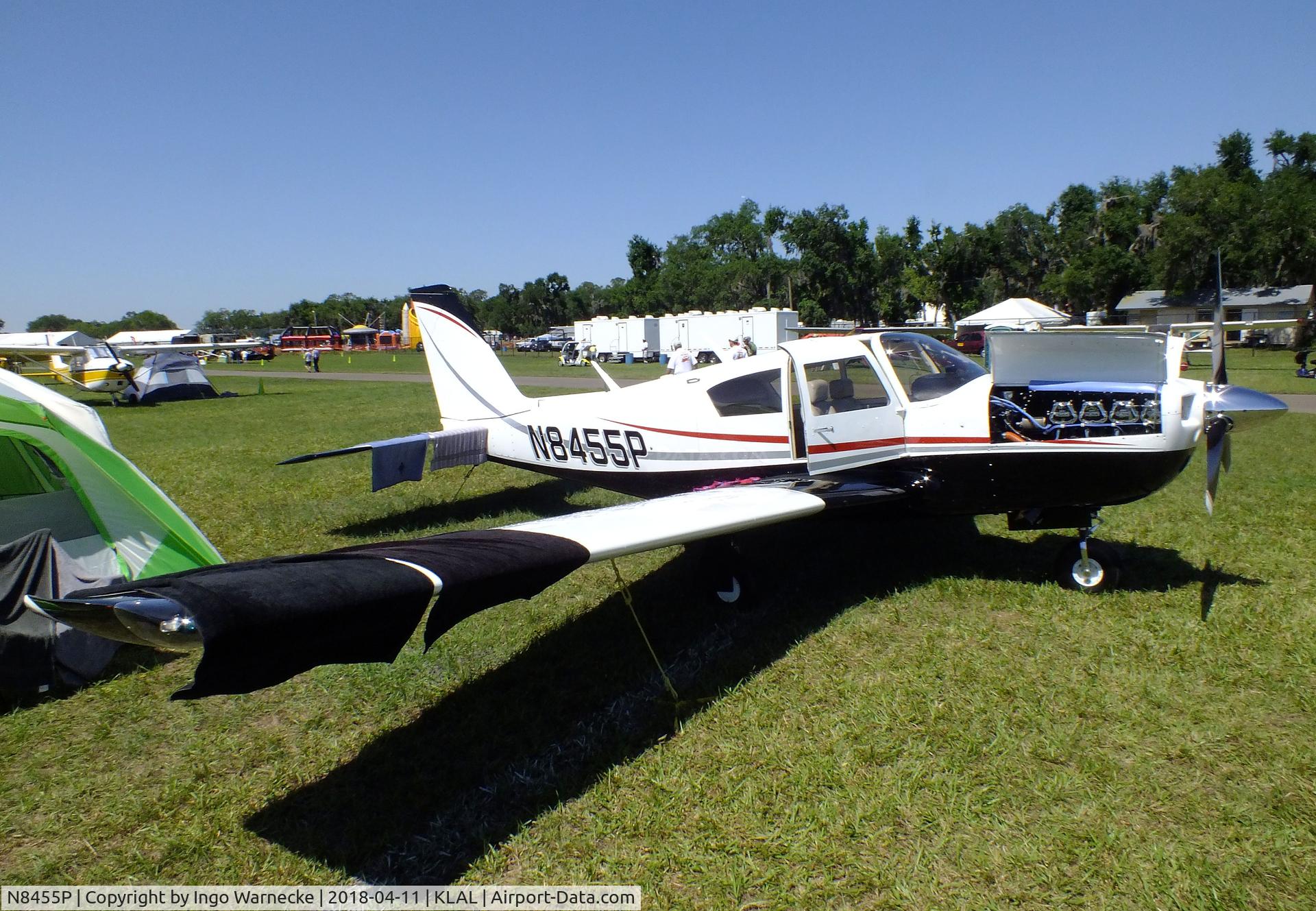 N8455P, 1964 Piper PA-24-400 Comanche 400 C/N 26-120, Piper PA-24-400 Comanche at 2018 Sun 'n Fun, Lakeland FL
