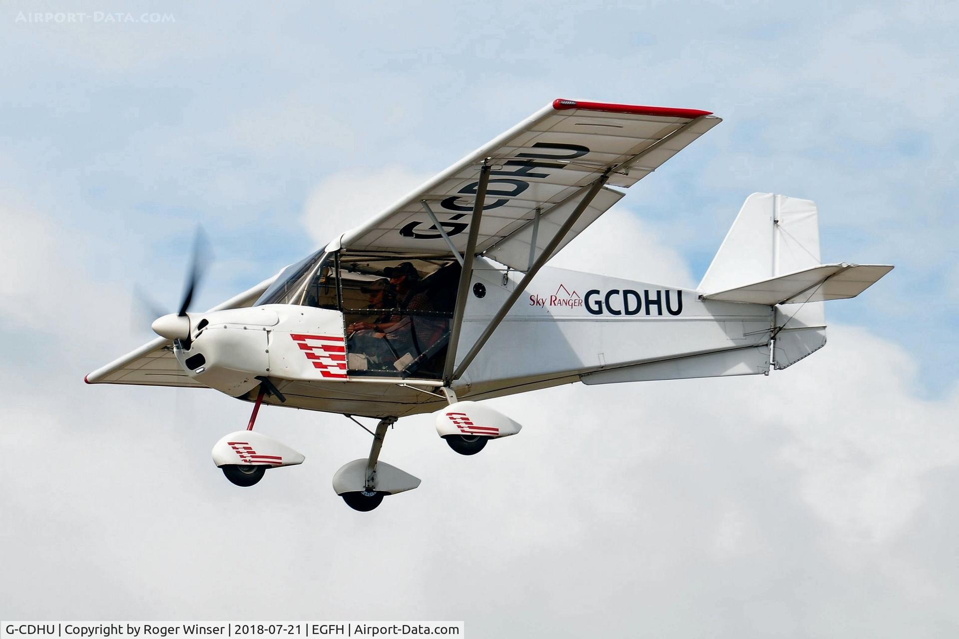 G-CDHU, 2005 Best Off Skyranger 912(2) C/N BMAA/HB/444, Visiting Skyranger.