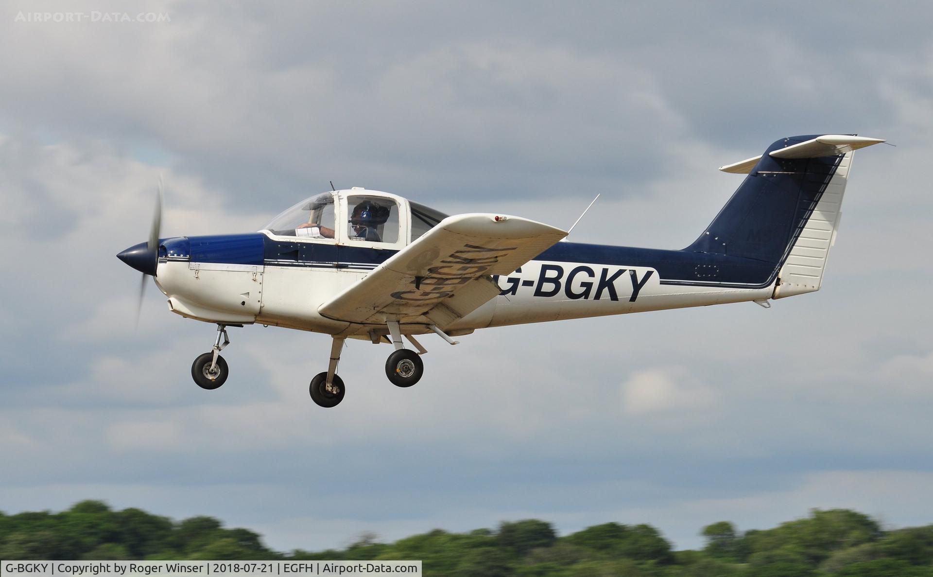 G-BGKY, 1978 Piper PA-38-112 Tomahawk Tomahawk C/N 38-78A0737, Resident Tomahawk operated by Cambrian Flying Club.