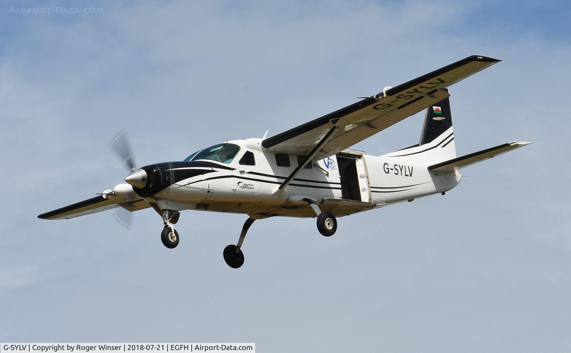 G-SYLV, 2002 Cessna 208B  Grand Caravan C/N 208B0936, Resident Grand Caravan operated by Skydive Swansea.