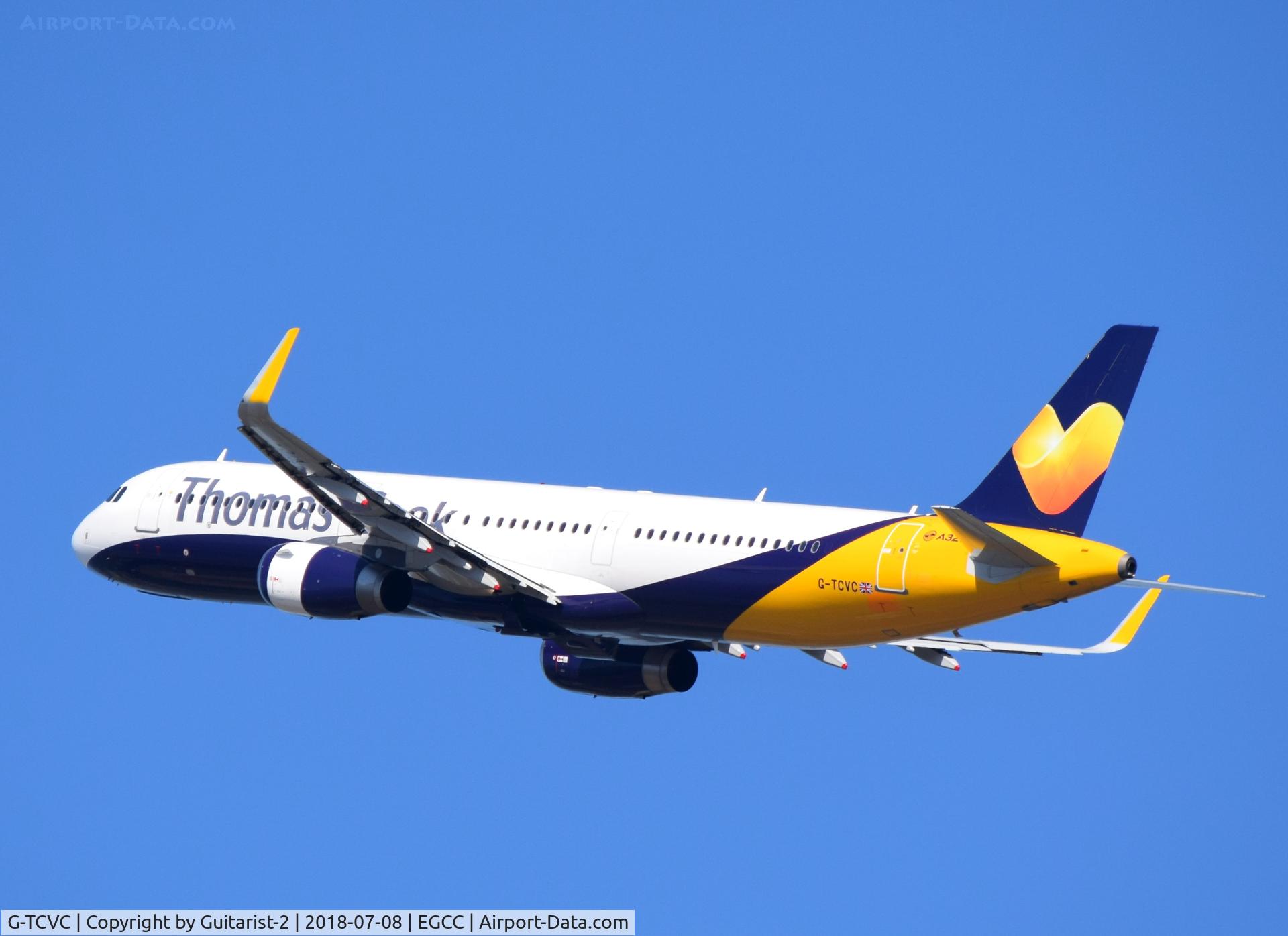 G-TCVC, 2014 Airbus A321-231 C/N 6059, At Manchester