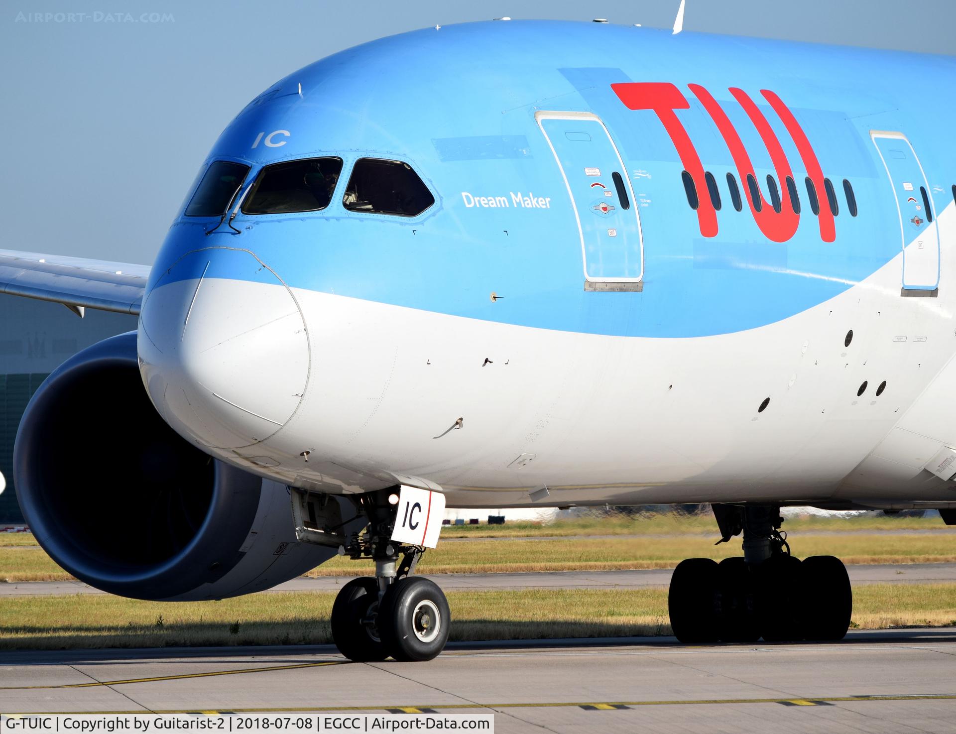 G-TUIC, 2013 Boeing 787-8 Dreamliner C/N 34424, At Manchester