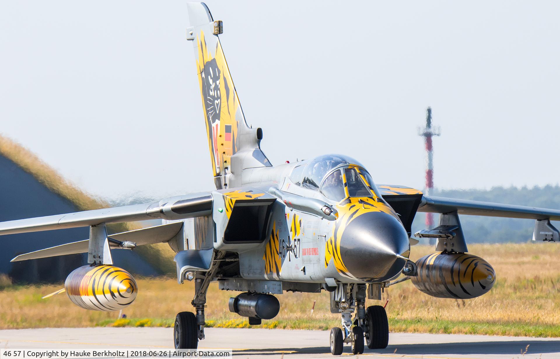 46 57, Panavia Tornado ECR C/N 906/GS290/4357, Tiger Tiger Tiger